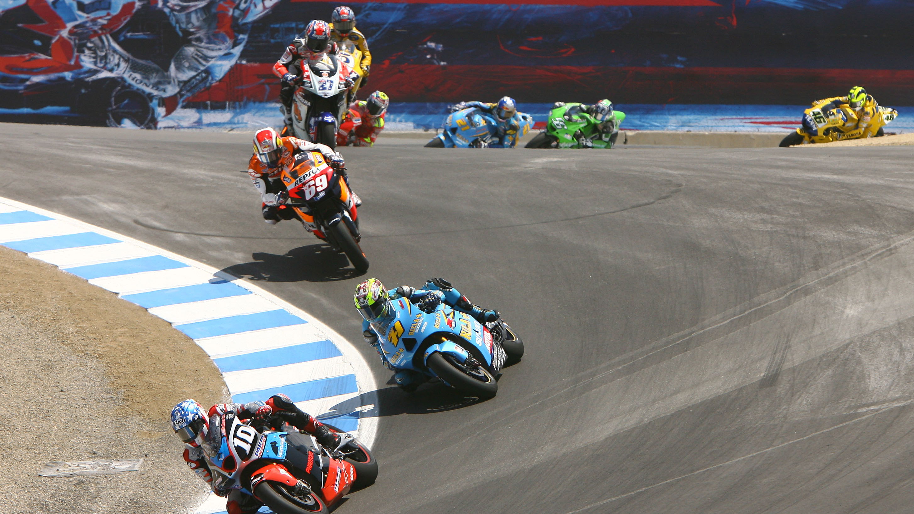 Roberts, Vermeulen, Hayden etc U.S. MotoGP, 2006