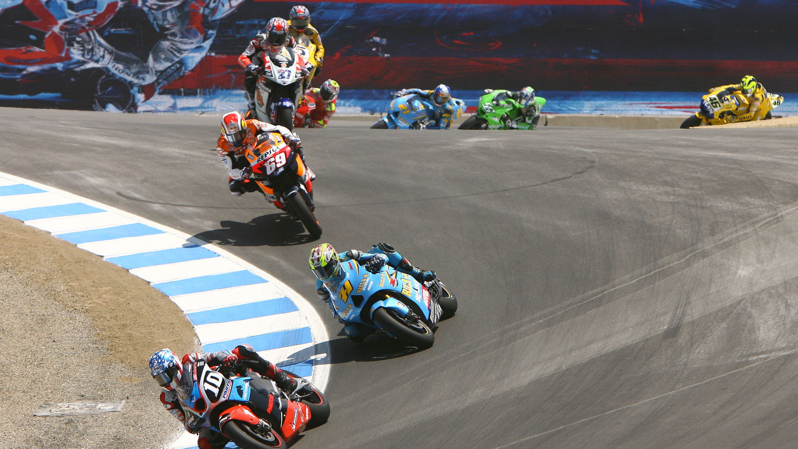 Roberts, Vermeulen, Hayden etc U.S. MotoGP, 2006
