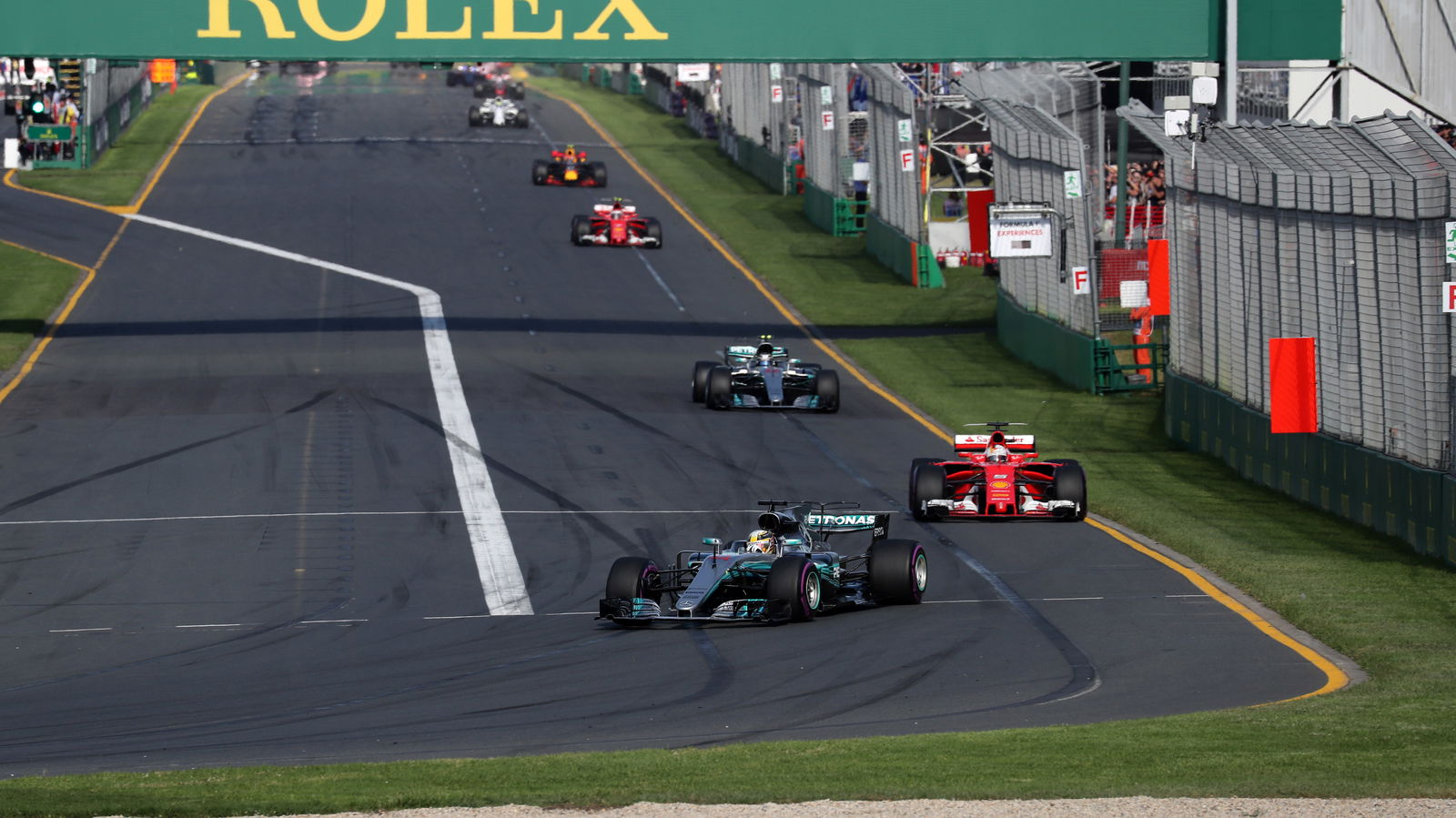 Hamilton didn't push because he 'couldn't overtake anyway'