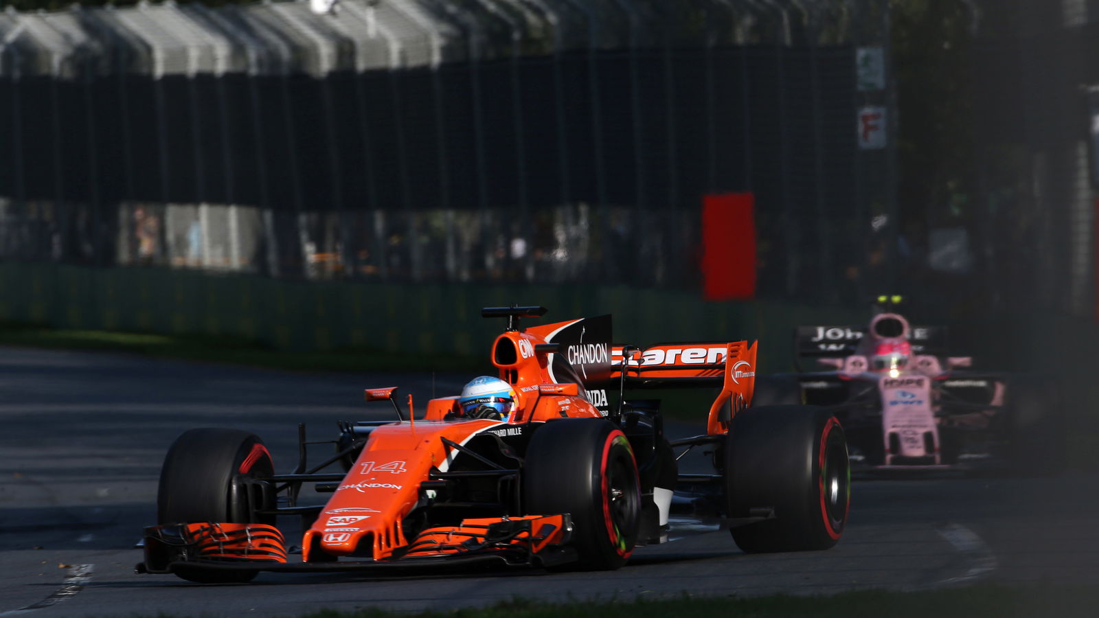 Getting stuck behind Alonso killed my race - Ocon