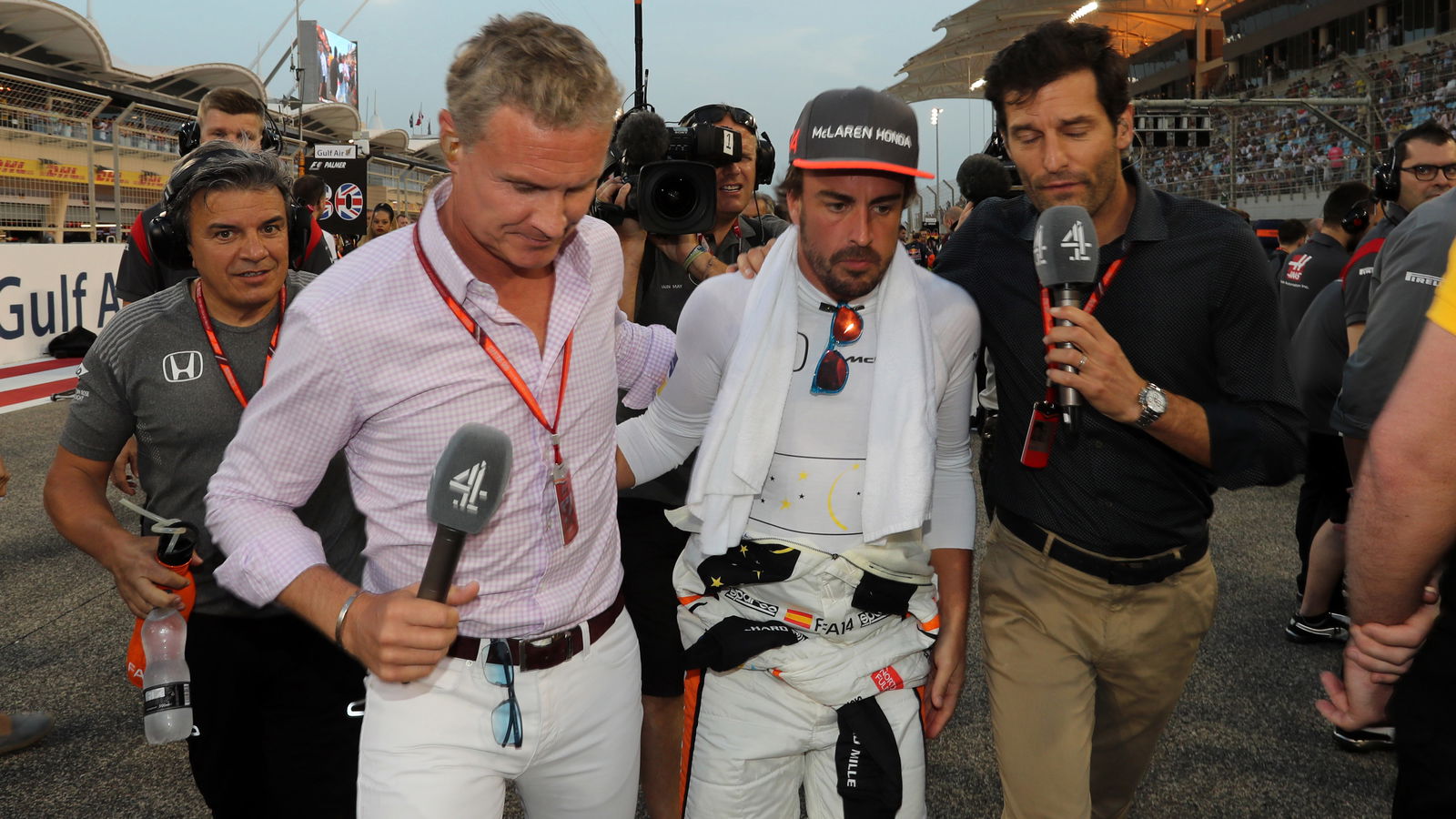 'Travesty' Alonso is at the back of the F1 grid - Webber