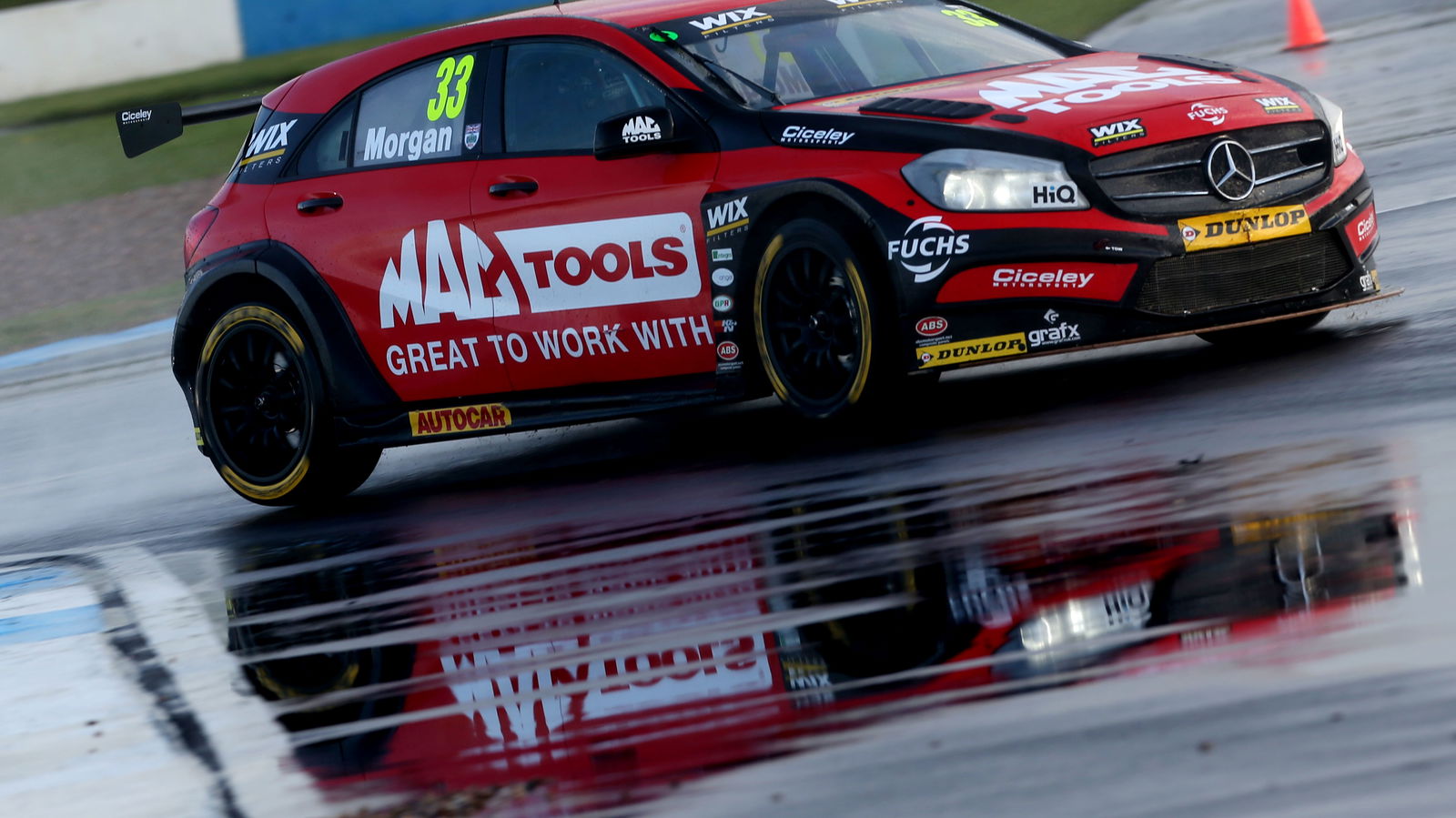 Morgan takes delight from last-gasp podium run