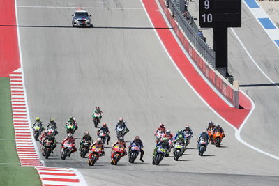 Start, MotoGP race, Grand Prix of the Americas, 2017.