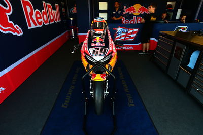 Hayden bike, Donington WSBK 2017