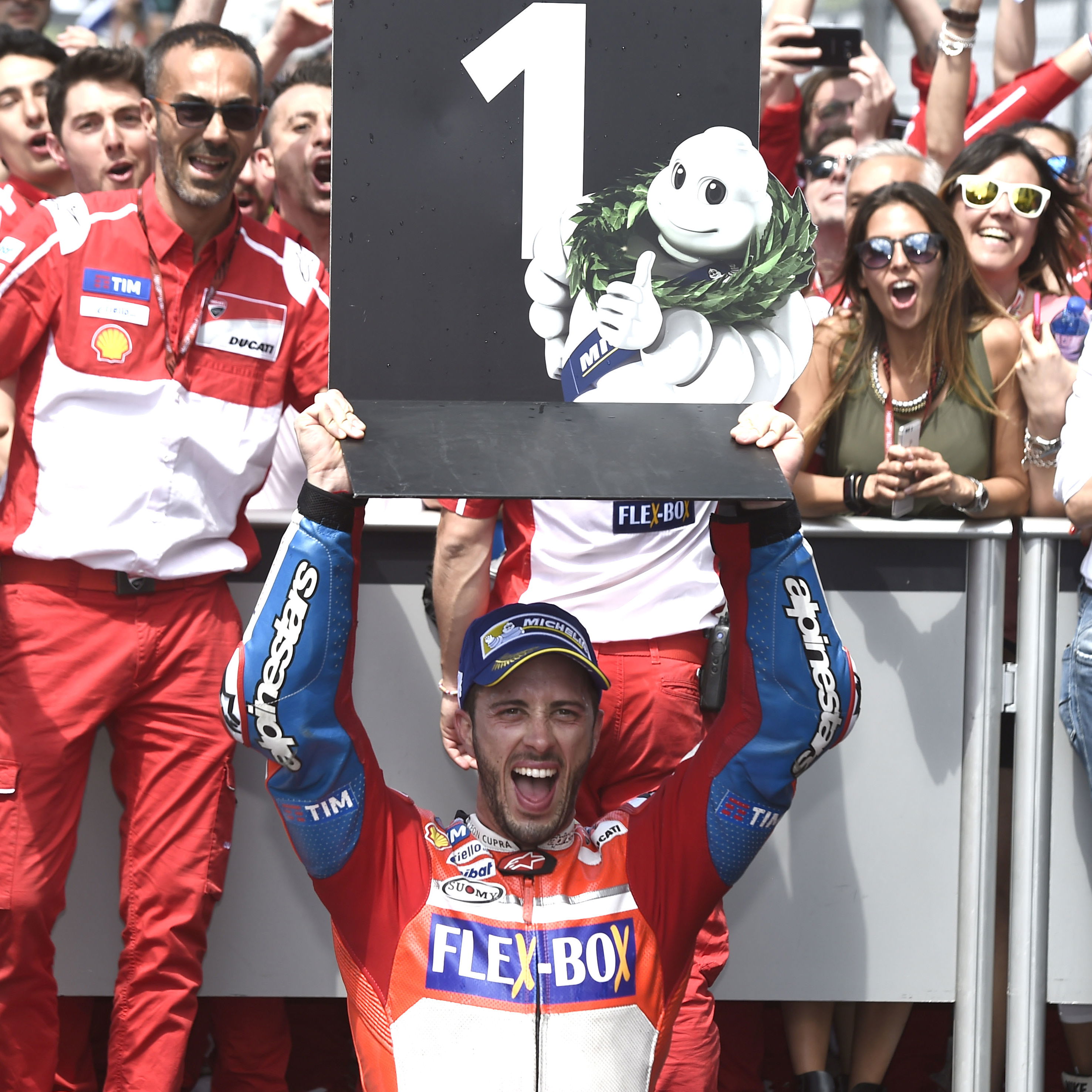 Dovizioso, Italian MotoGP Race 2017