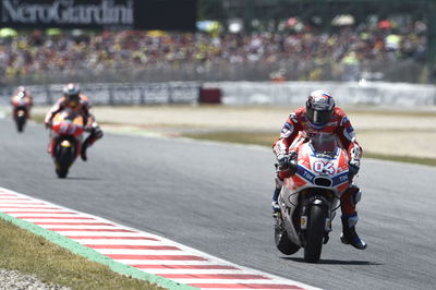 Dovizioso, braking, Catalunya MotoGP Race 2017