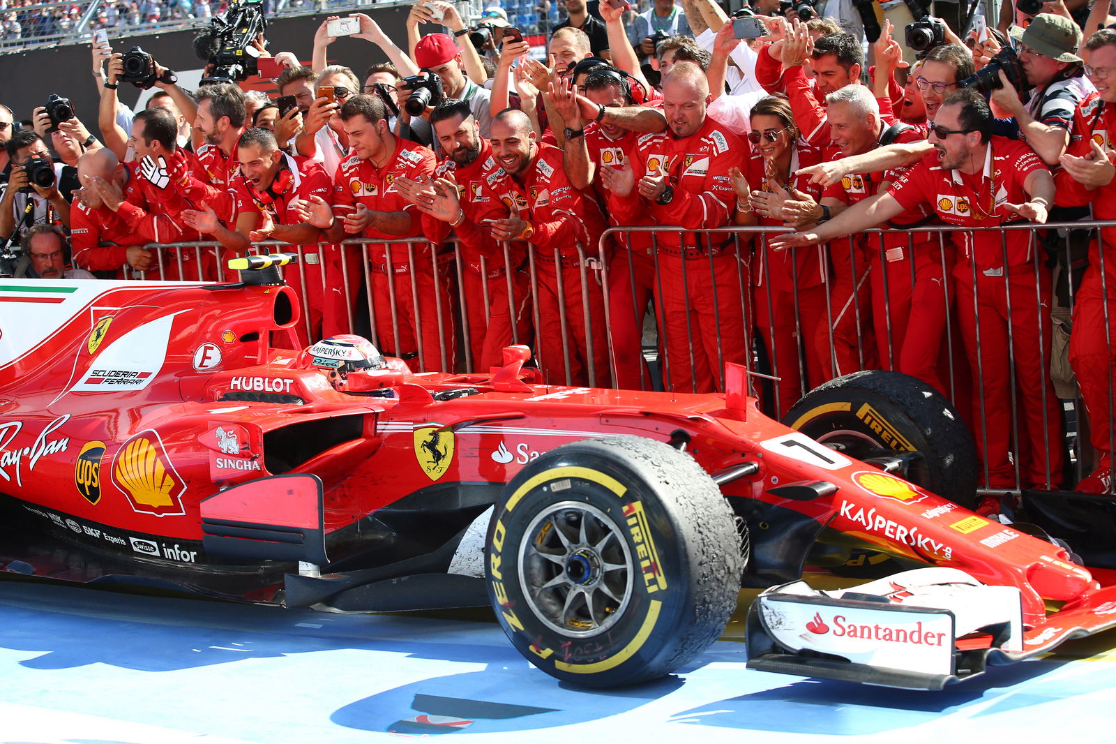 Raikkonen blames himself for missed Hungary victory chance