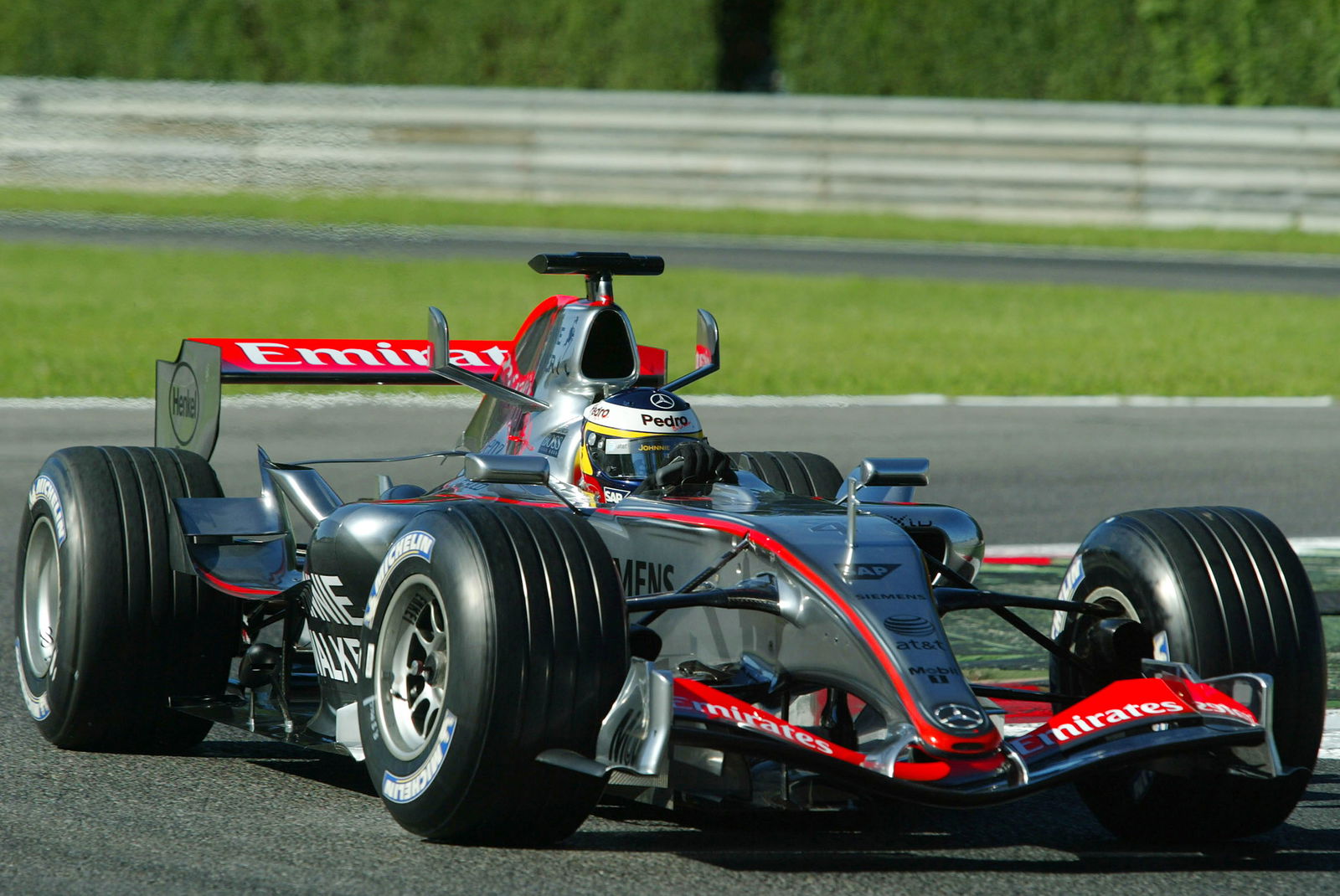 30.08.2006 Monza, Italy,Pedro de la Rosa (ESP), McLaren Mercedes, MP4-21 - August, F1 testing, Autod