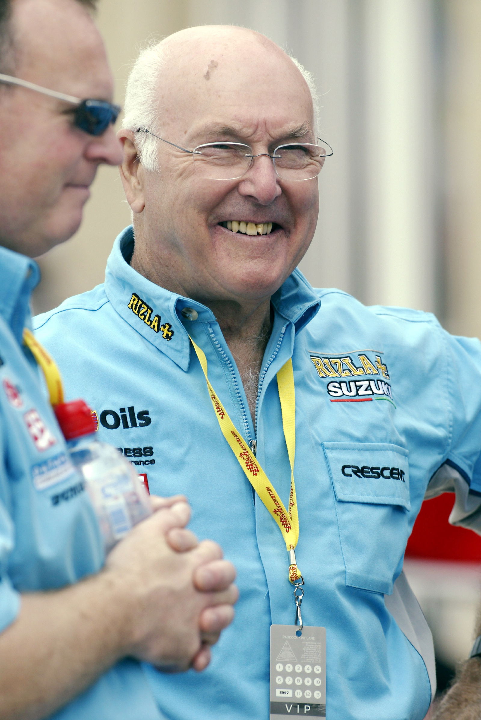 Murray Walker at Thruxton