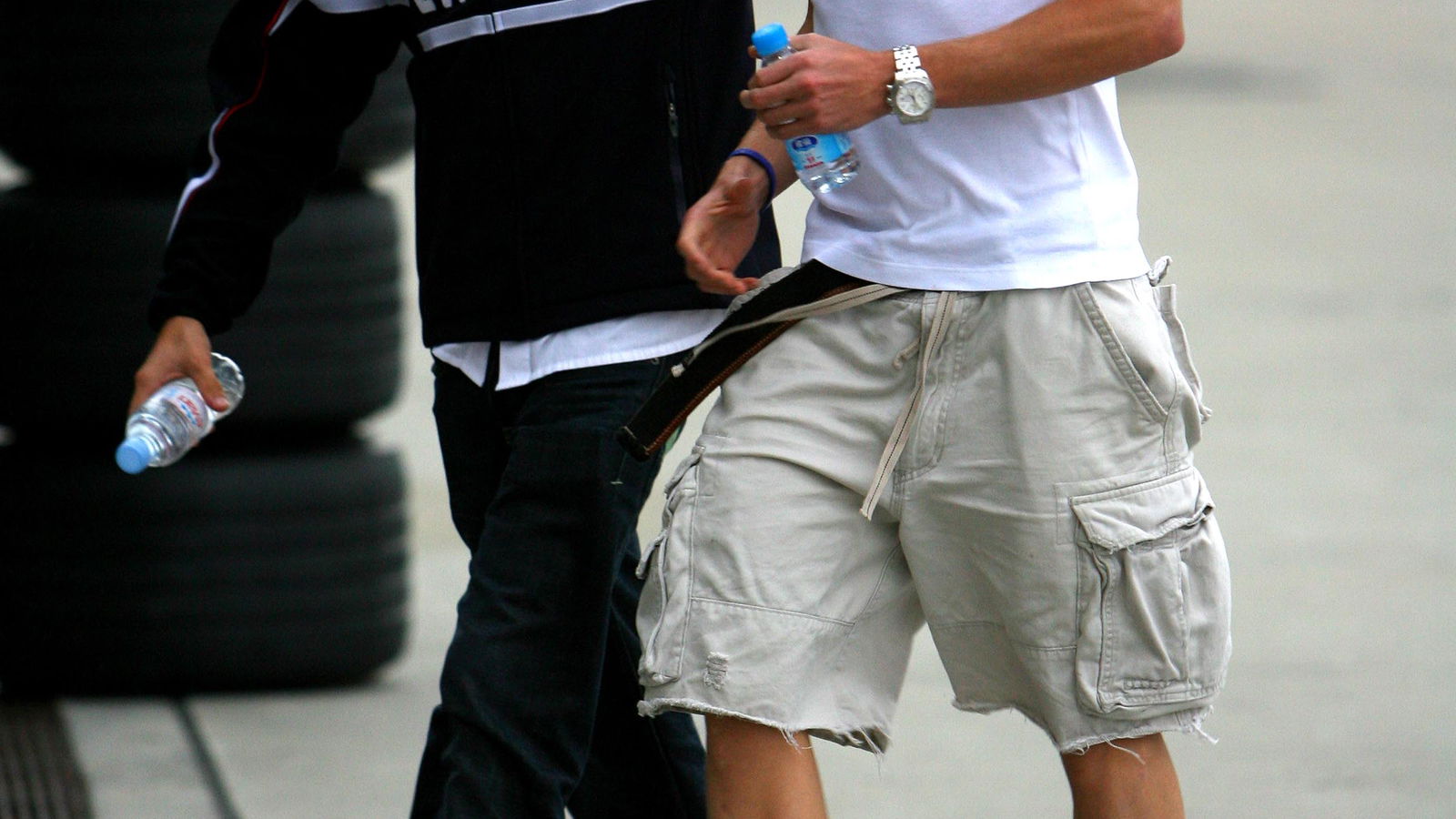 29.09.2006 Shanghai, China, Sebastian Vettel (GER), Test Driver, BMW Sauber F1 Team, Scott Speed (US