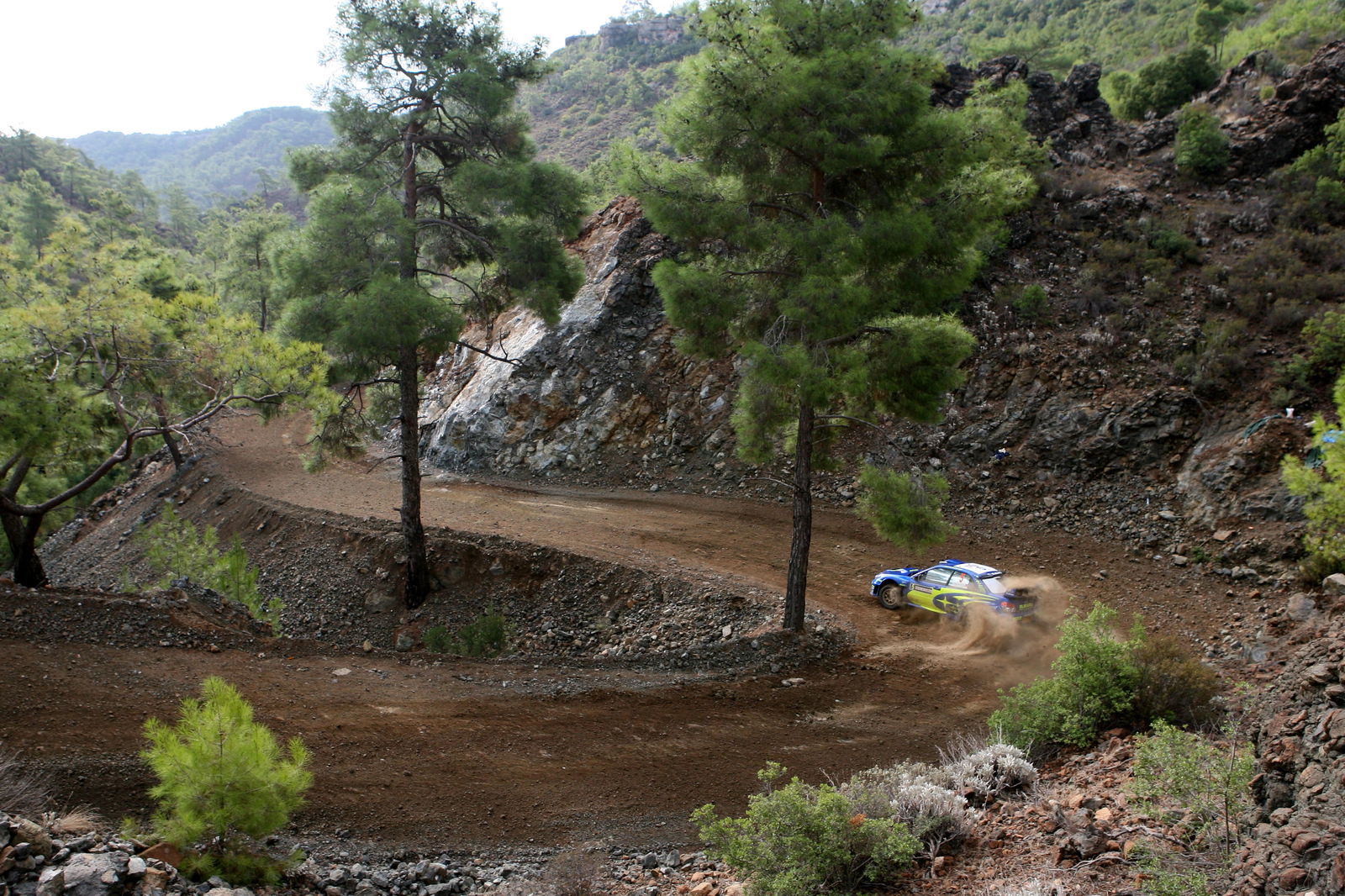 Petter Solberg (NOR) Subaru WRT Impreza WRC World Rally Championship, Rally of Turkey, 12-14/10/06,