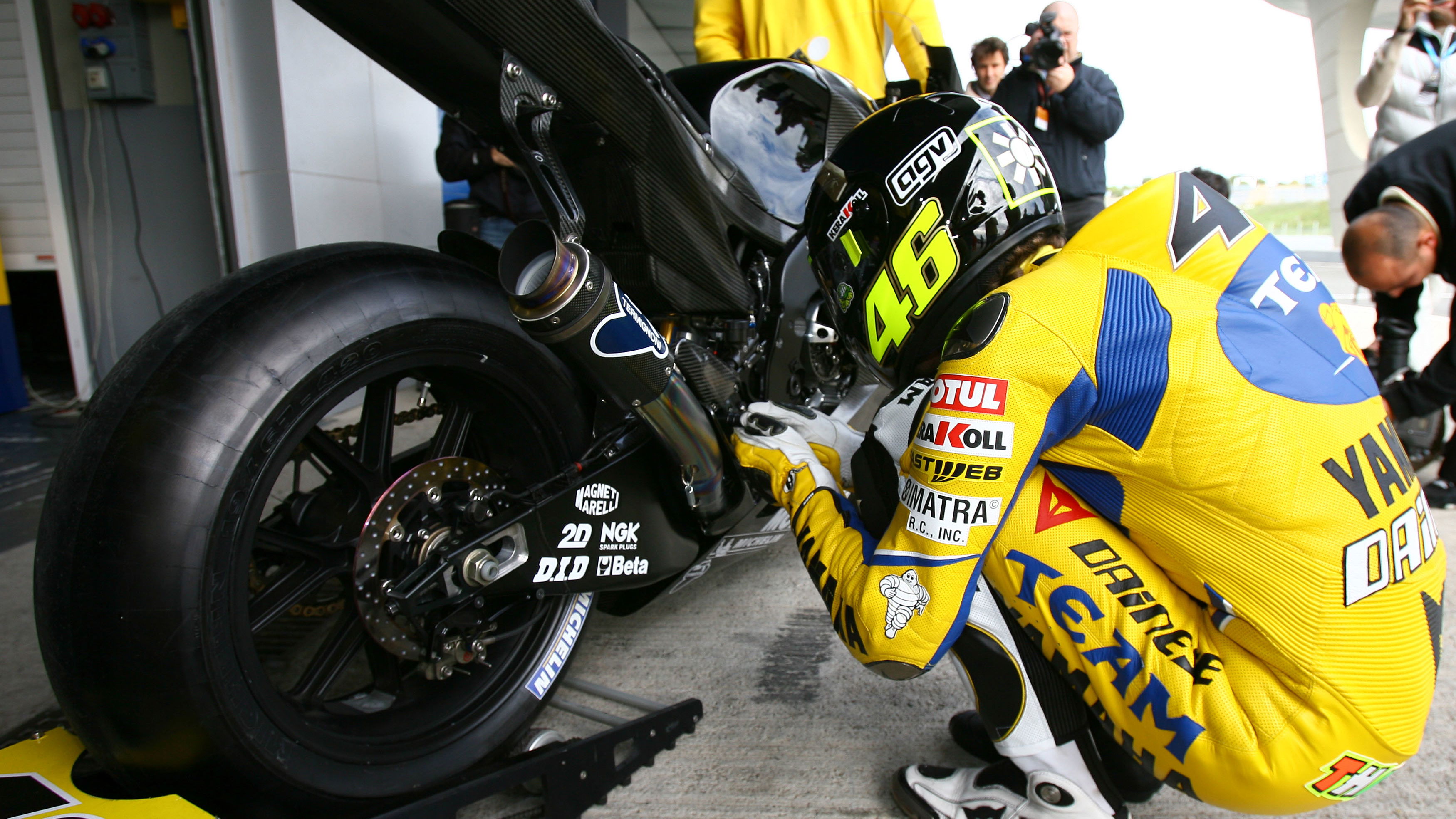 Rossi, Jerez November MotoGP Test 2006