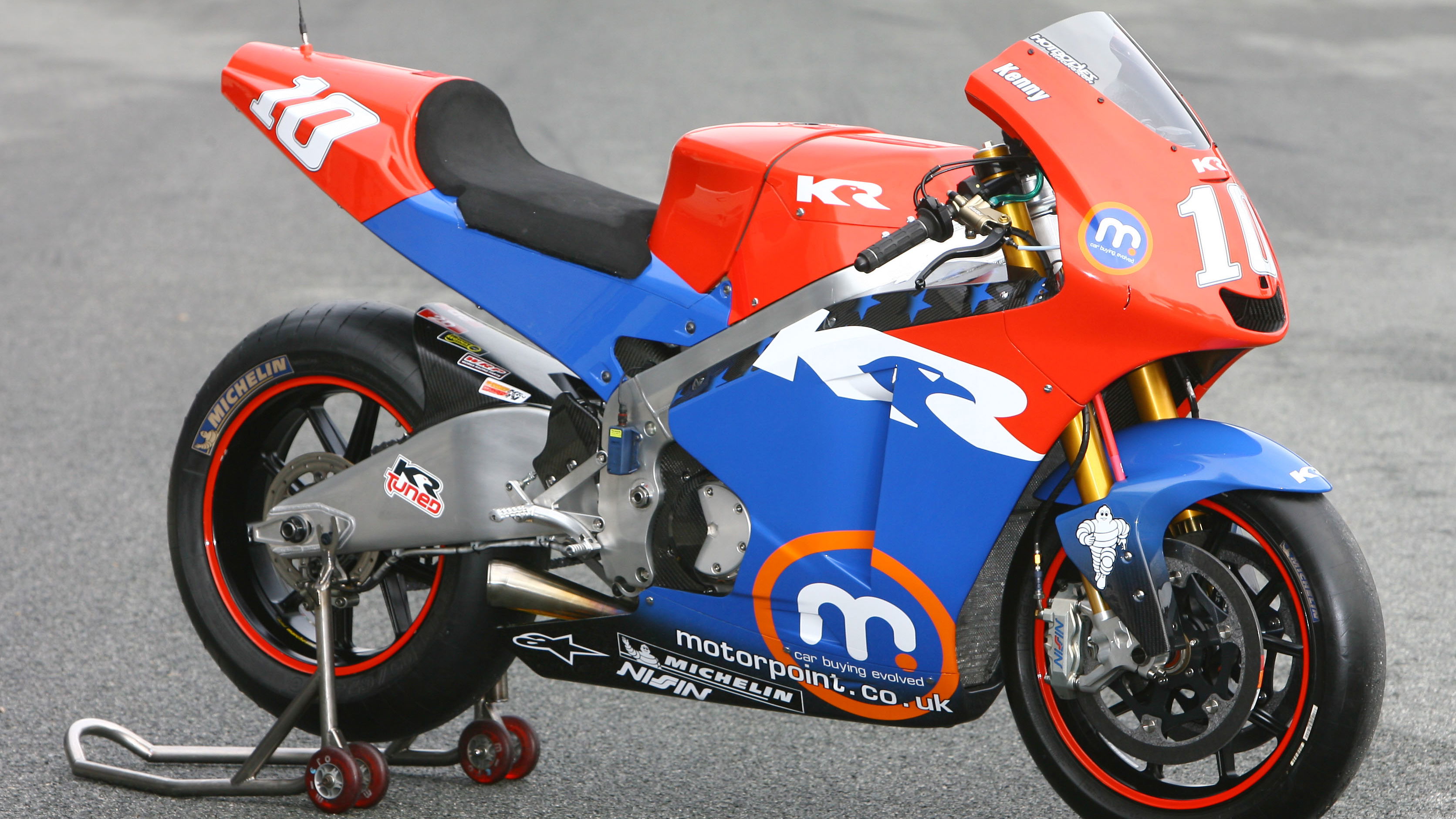 Roberts` Honda KR, Jerez IRTA MotoGP Test 2007