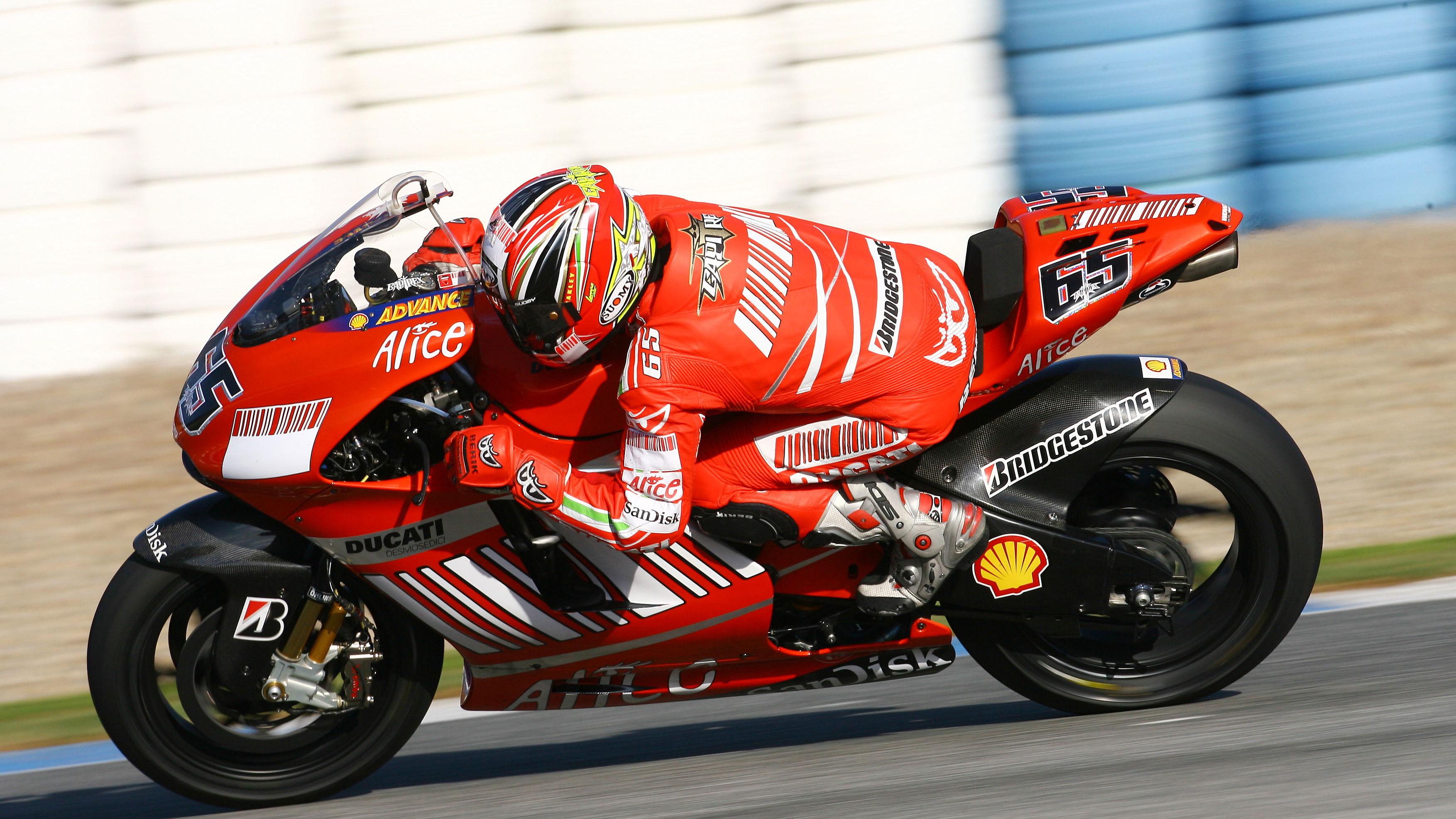 Capirossi, Jerez MotoGP Test February 2007