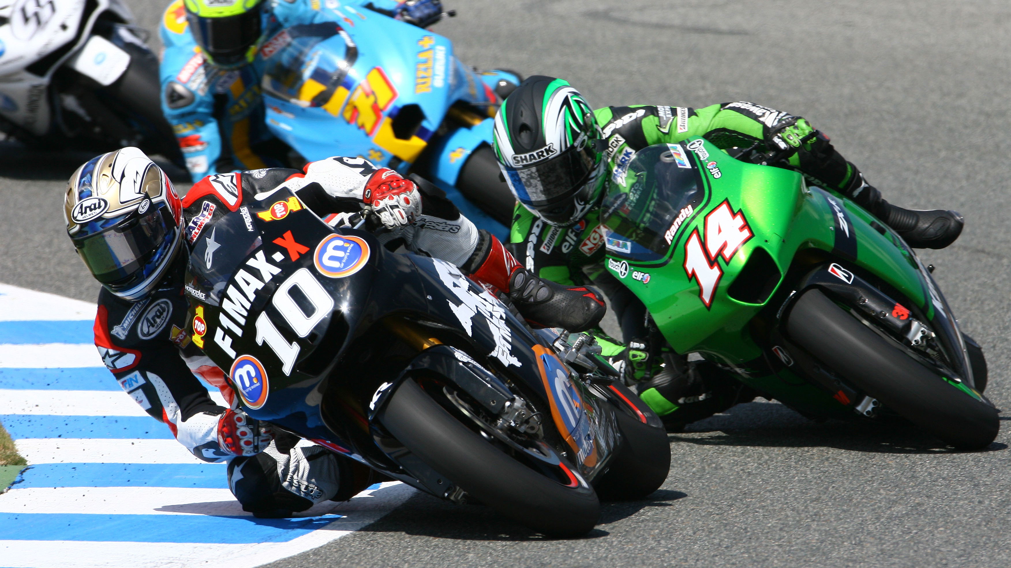 Roberts, de Puniet, Spanish MotoGP Race 2007