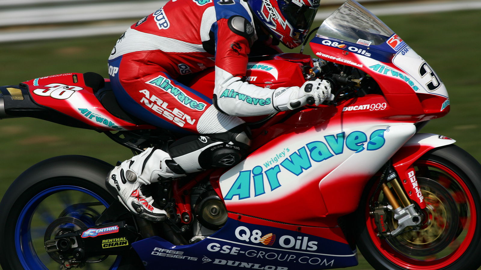 Gregorio Lavilla (ESP), Airwaves Ducati, 999F07, 36, Superbike