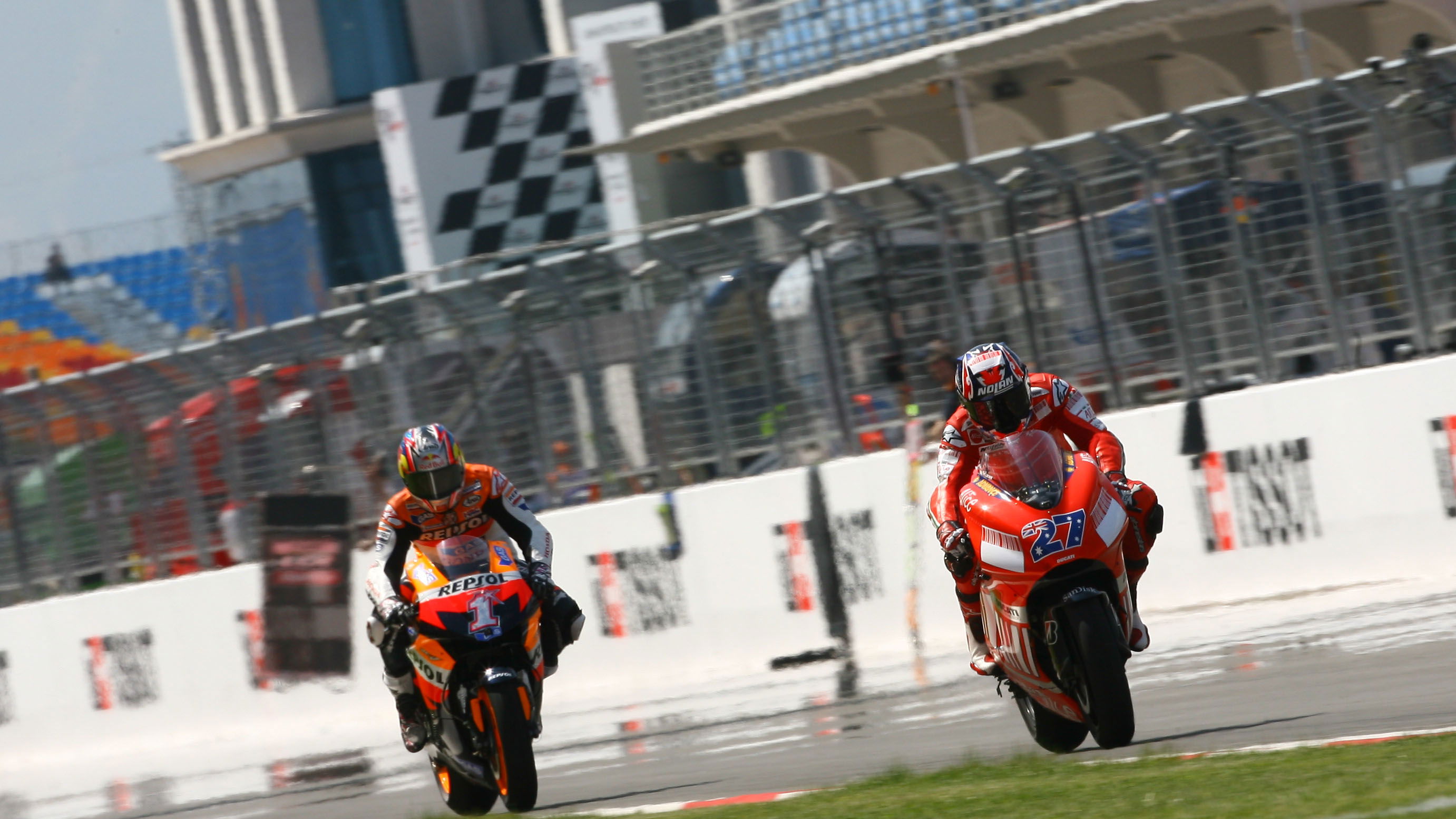 Stoner, Hayden, Turkish MotoGP, 2007