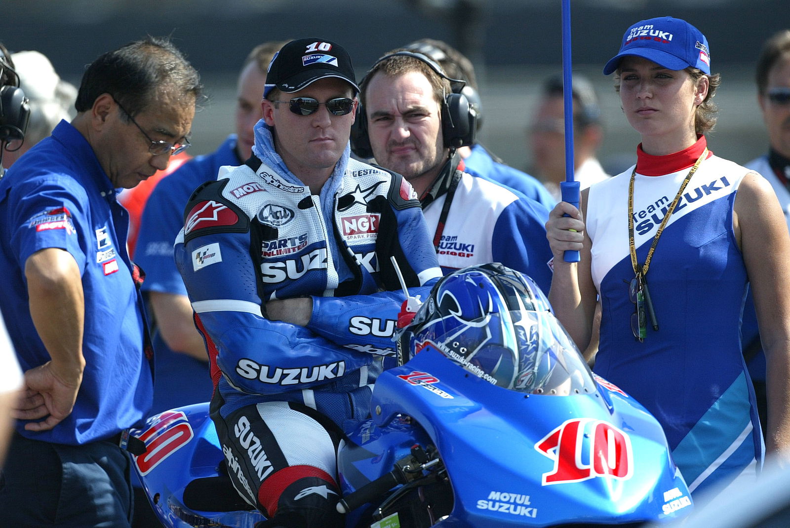 Roberts, MotoGP race, Rio 2004