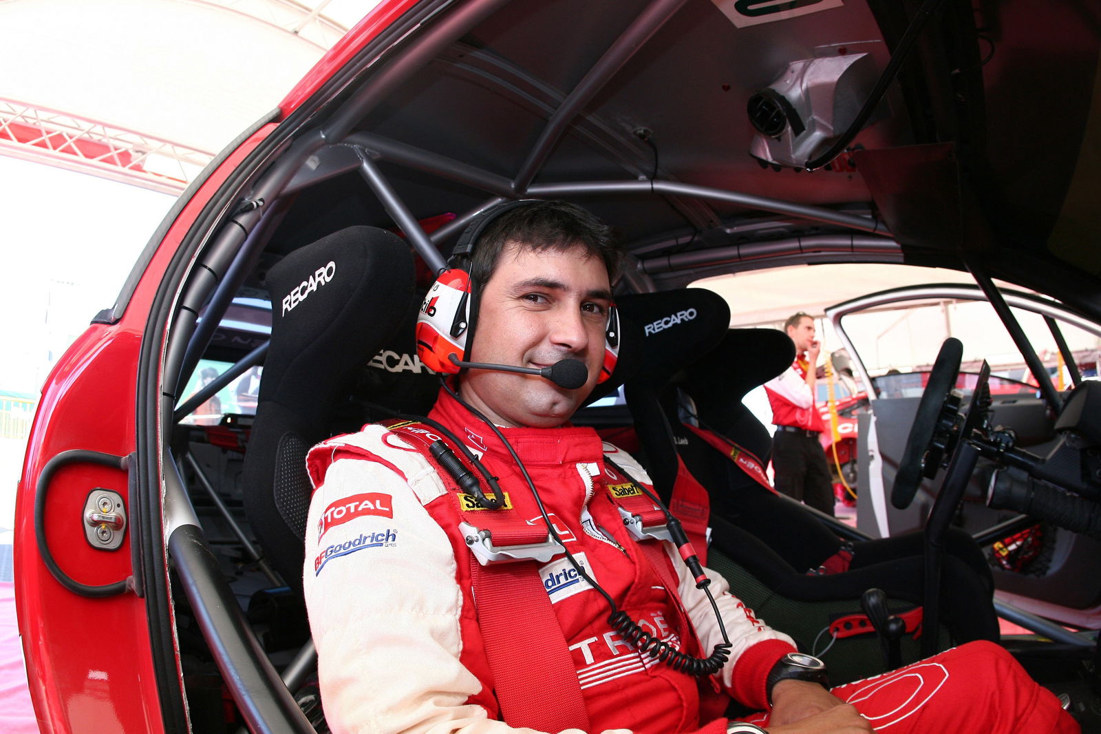 Daniel Elena (MC), Citroen Total WRT C4 WRC. Acropolis Rally of Greece, 31st May - 3rd June 2007.