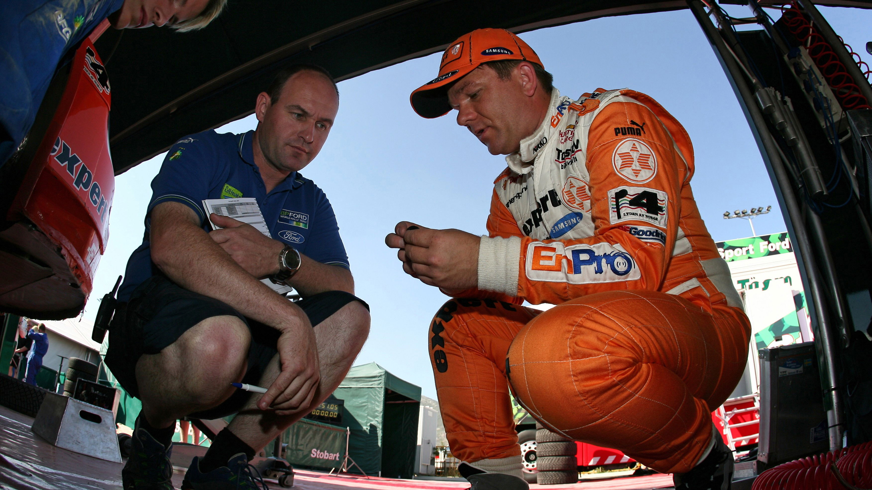 Henning Solberg (NOR) / Cato Menkerud (NOR), Stobart Ford Focus WRC 06. Acropolis Rally of Greece, 3