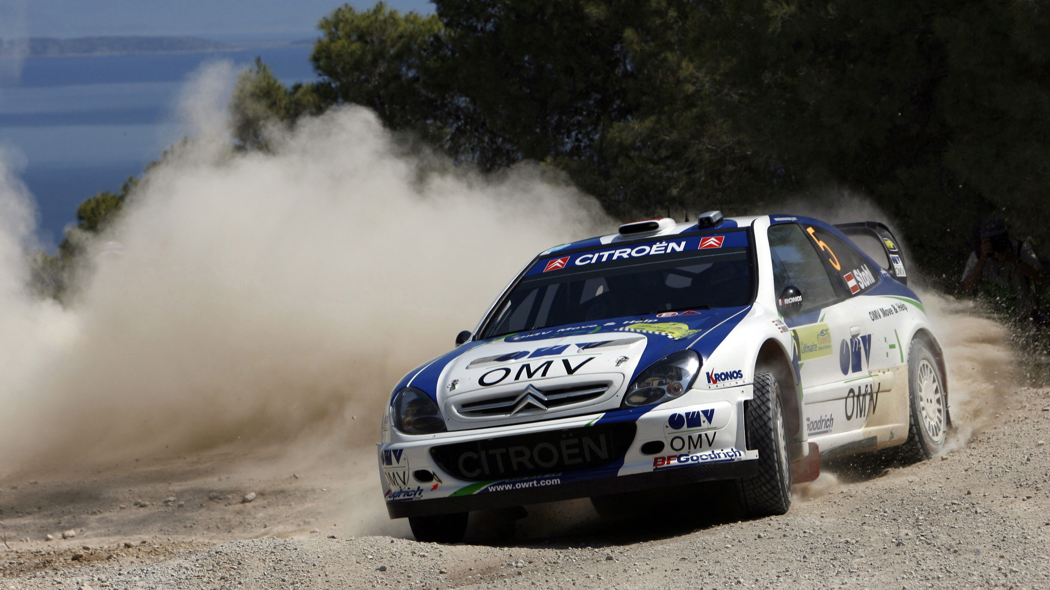Manfred Stohl (AUT) / Ilka Minor (AUT), OMV Kronos Citroen Xsara WRC. Acropolis Rally of Greece, 31s