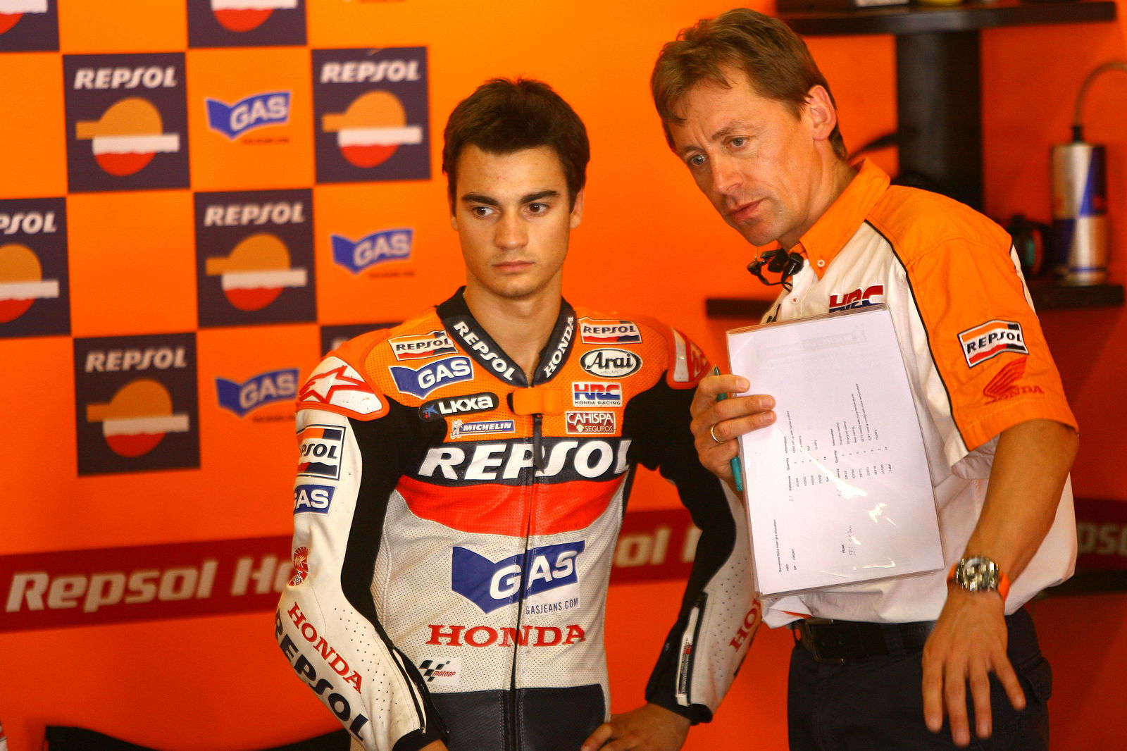 Pedrosa and Leitner, Catalunya MotoGP 2007