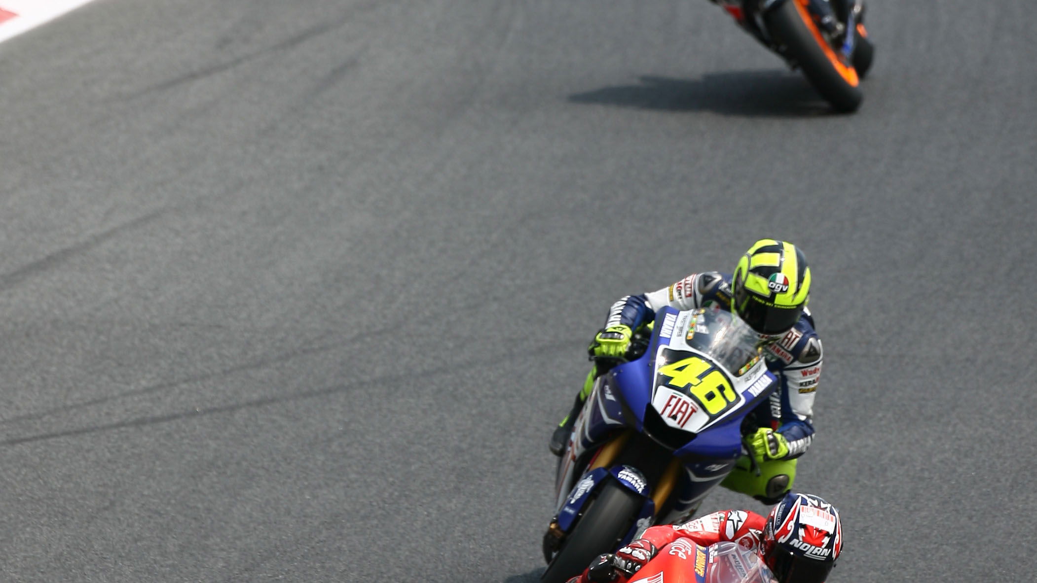 Stoner, Rossi, Pedrosa, Hopkins, Catalunya MotoGP Race 2007