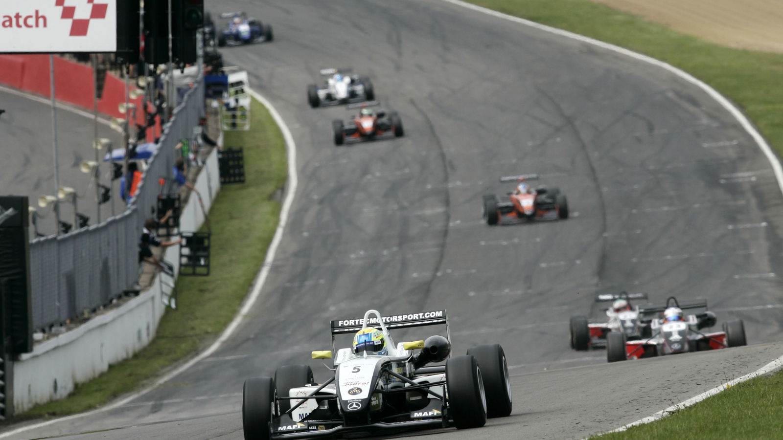 Sebastian Hohenthal (SWE) - Fortec Motorsport Dallara Mercedes