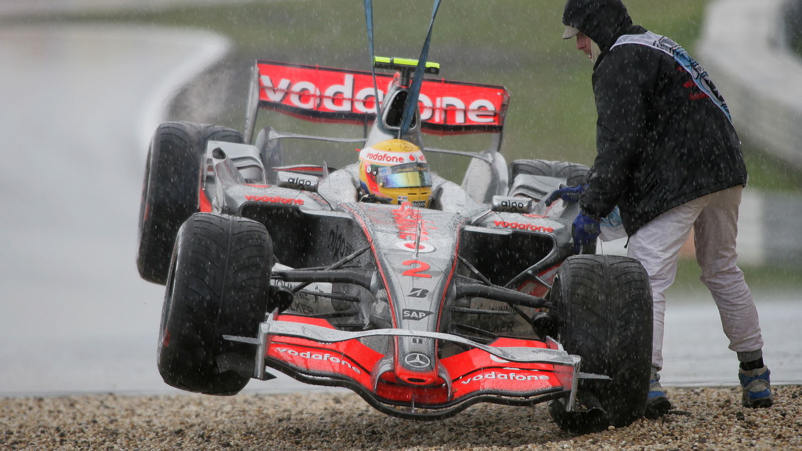 Lewis Hamilton (GBR) McLaren MP4/22, European F1 Grand Prix, Nurburgring, 20th-22nd, July, 2007