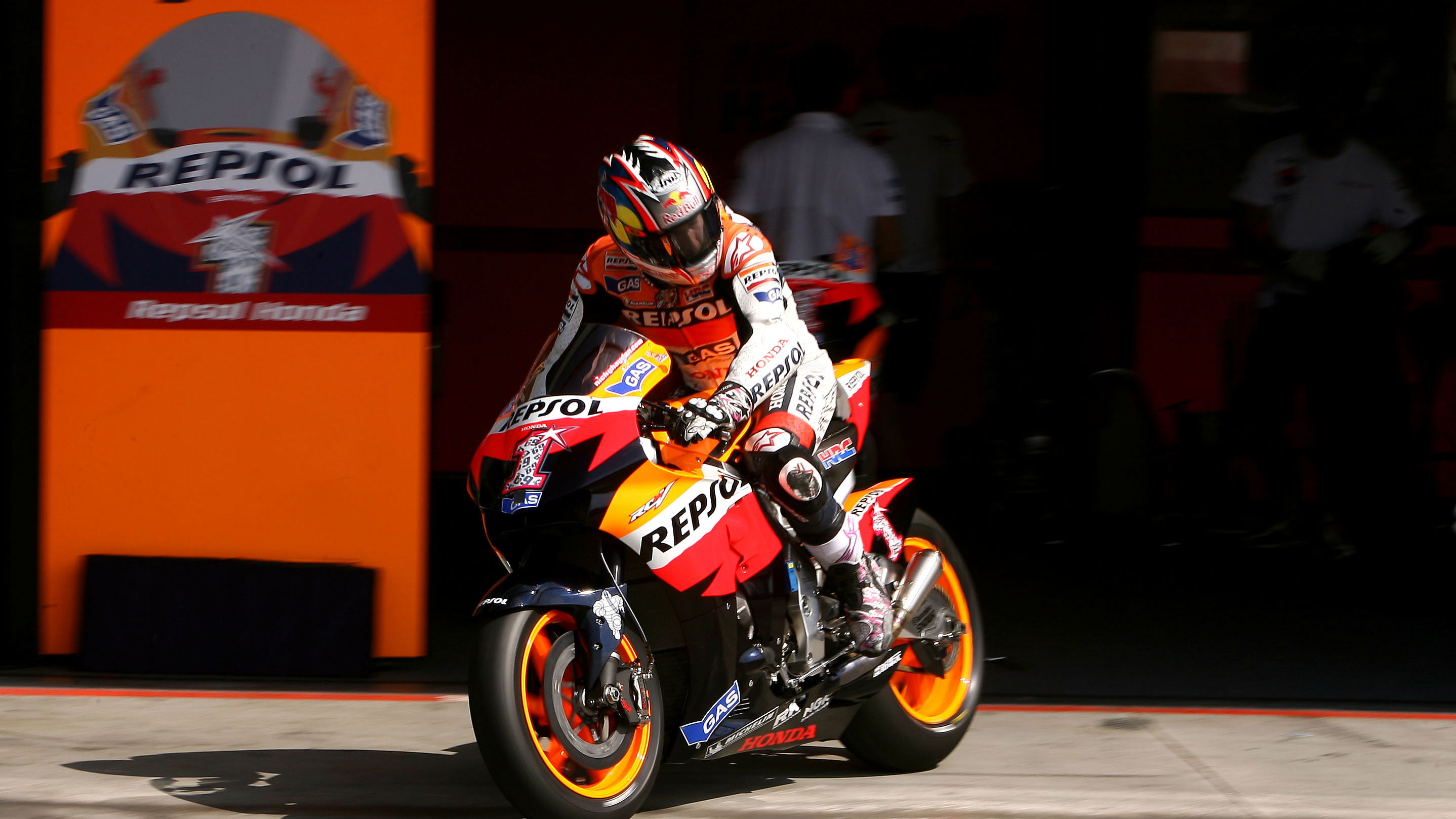 Hayden, Brno MotoGP Test, August 2007