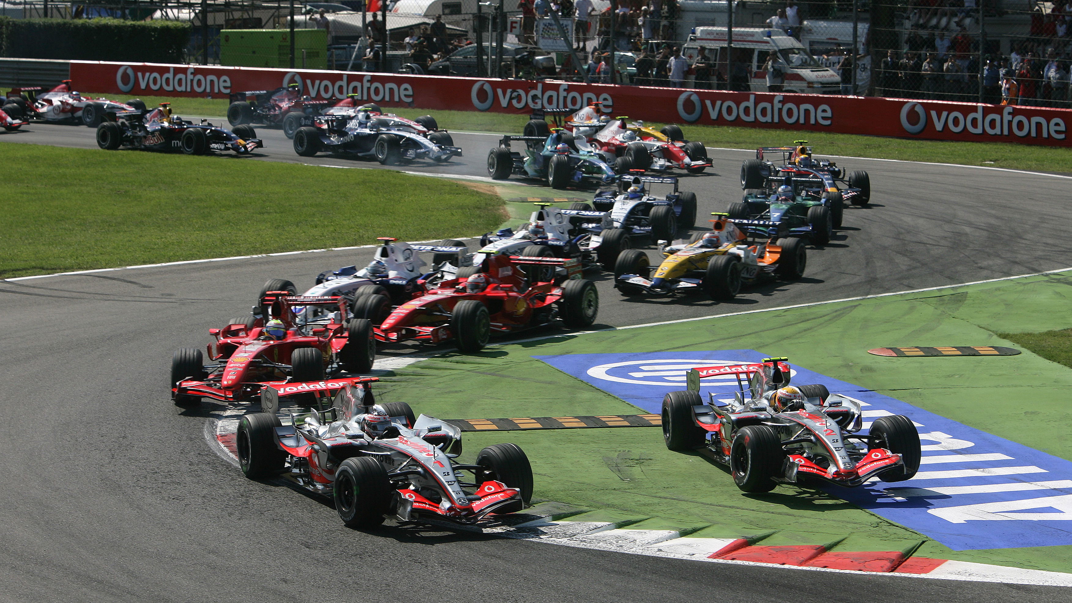 Start, Italian F1, Monza, 7-9th, September 2007