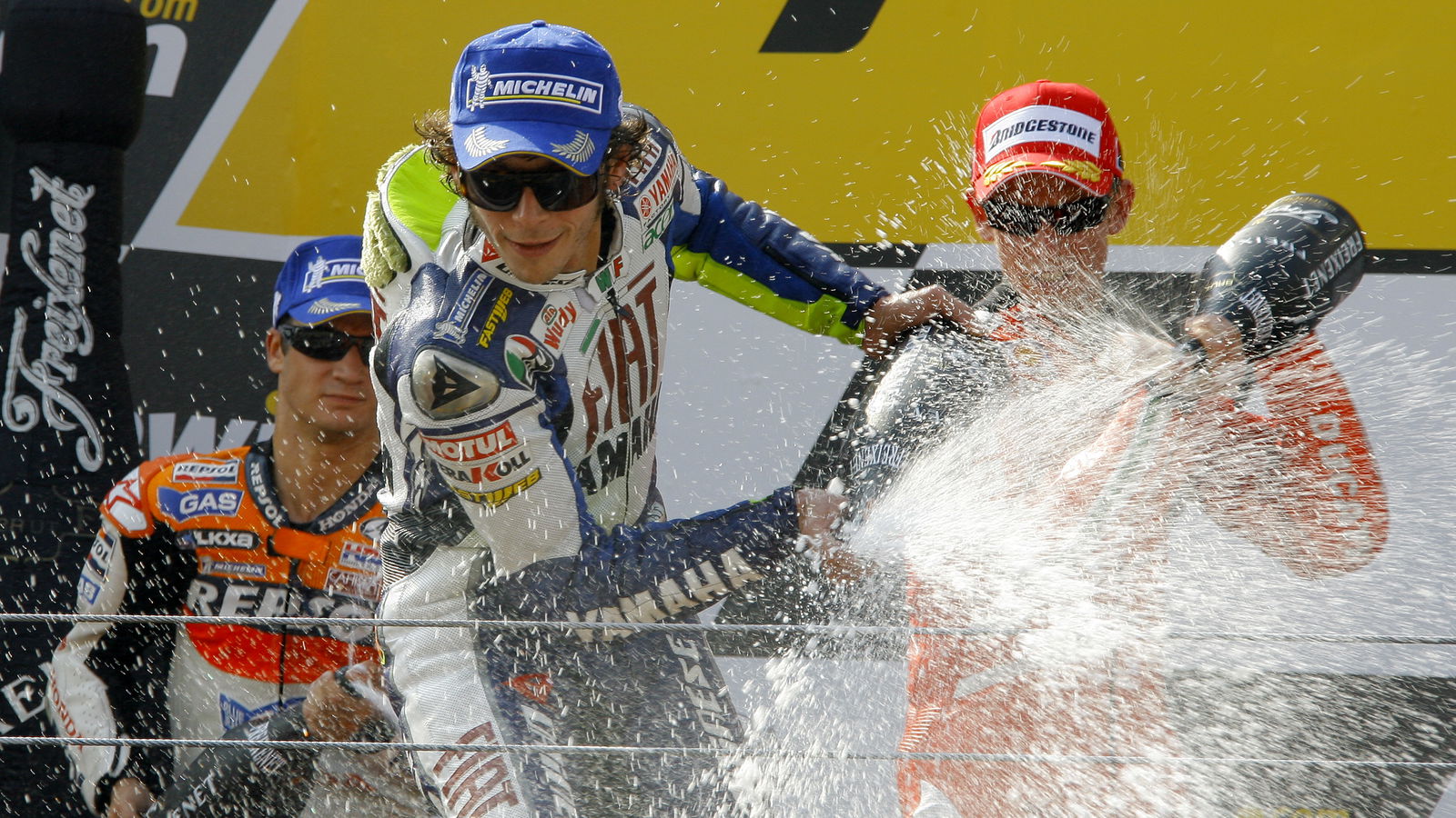 Valentino Rossi (ITA), Yamaha Factory Racing Team, Yamaha M1, 46, 2007 MotoGP World Championship,
