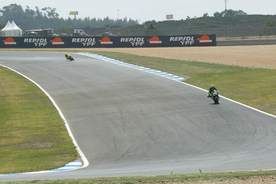 Rossi and Tamada, Portuguese MotoGP Race 2004