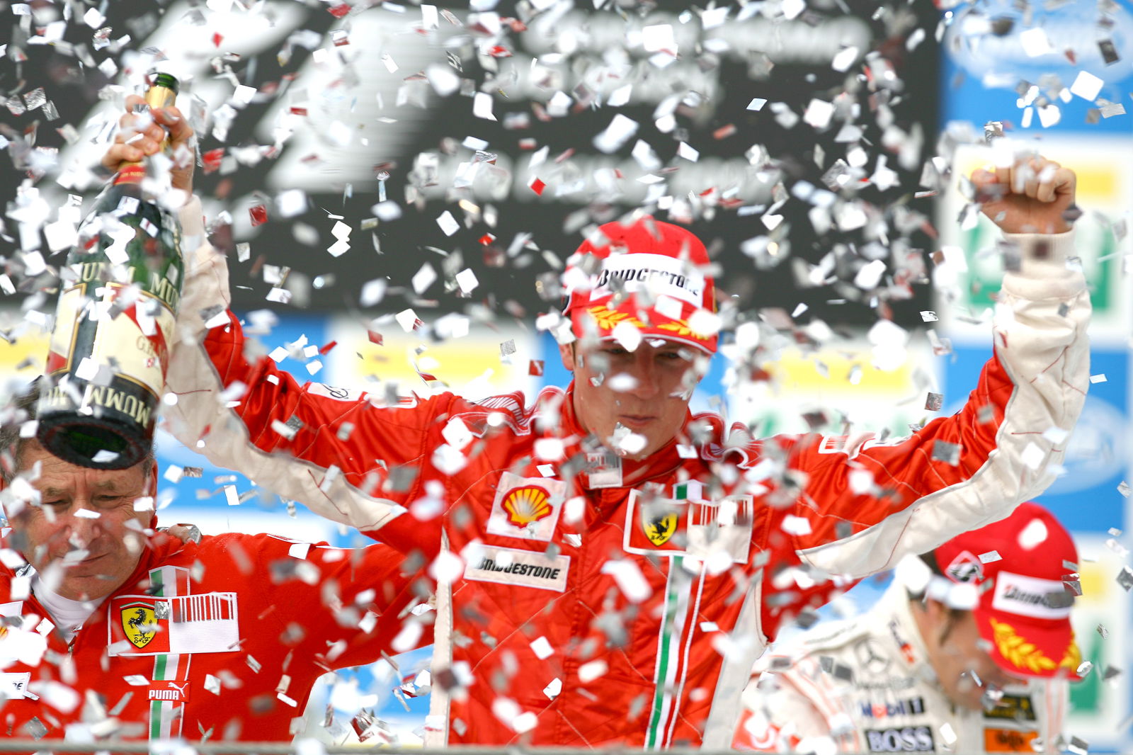 Kimi Raikkonen (FIN) Ferrari F2007, Brazilian F1, Interlagos, 19th-21st, October, 2007