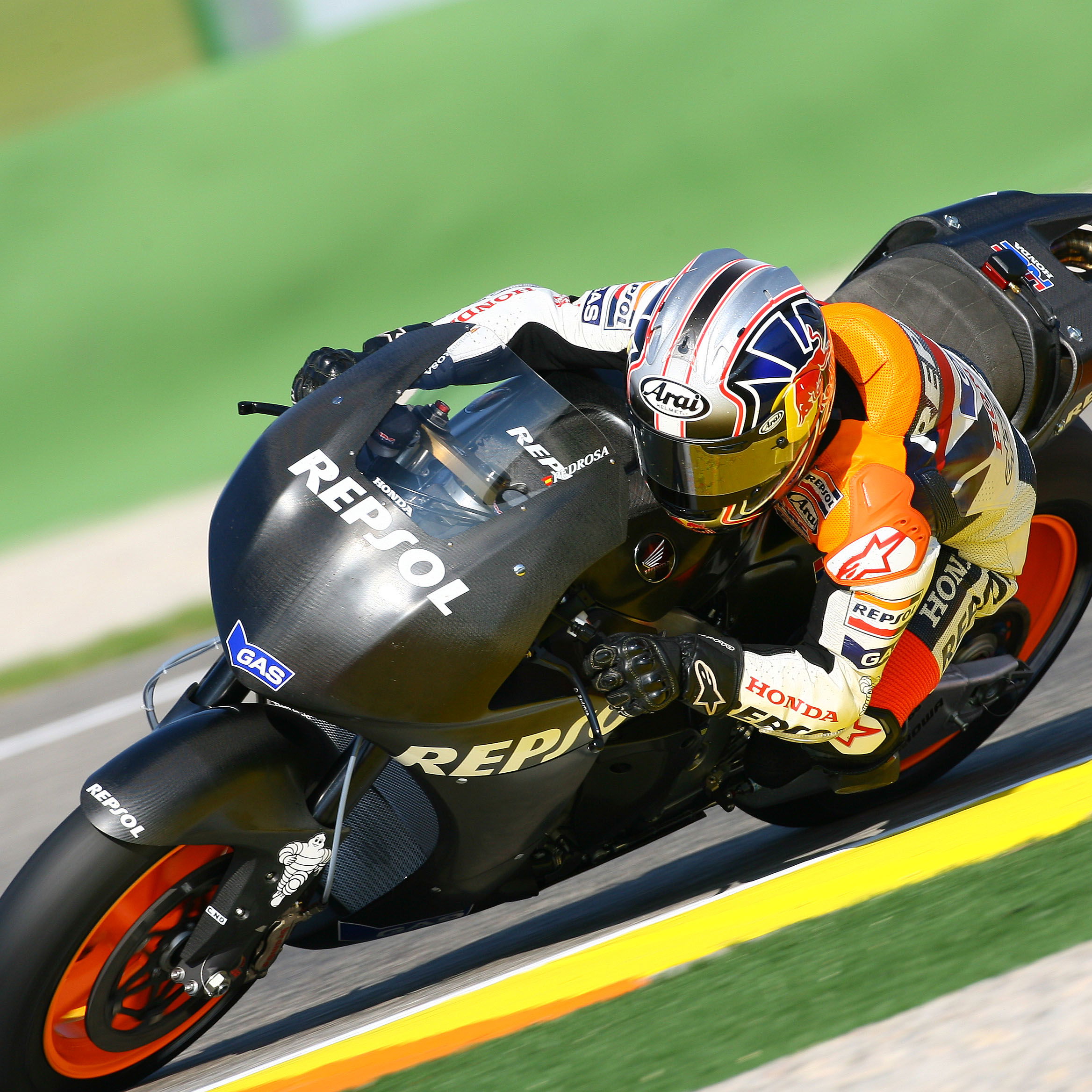 Pedrosa, Valencia MotoGP test 2007
