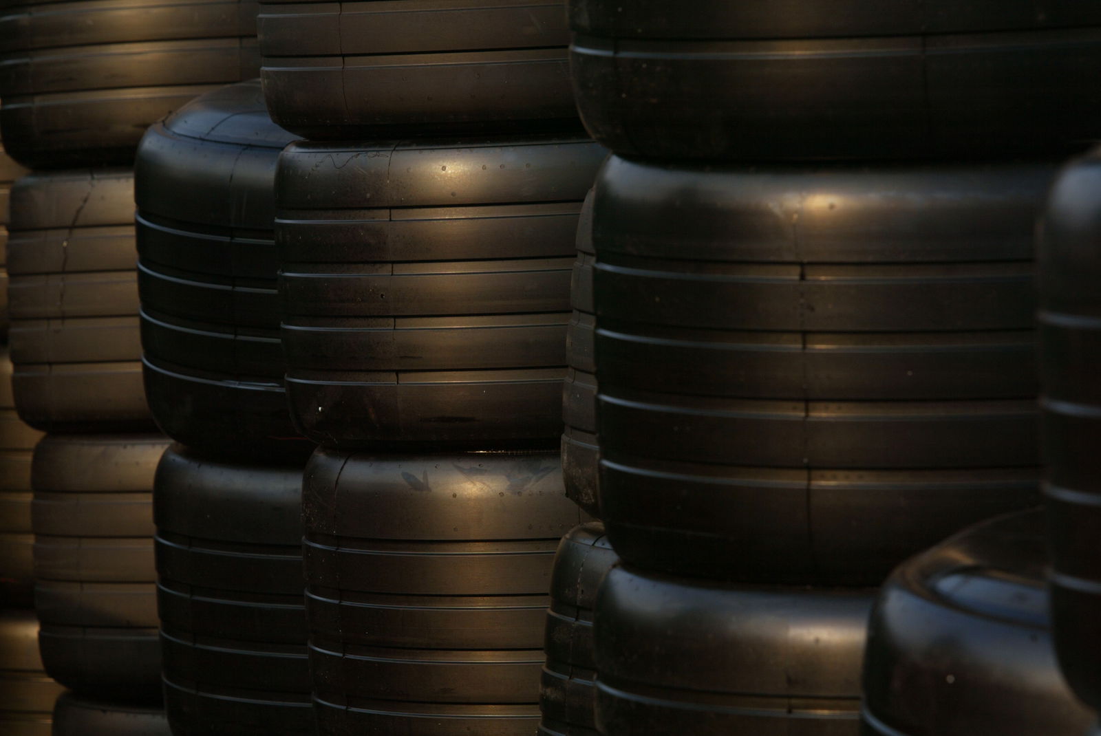 Michelin F1 tyres.
