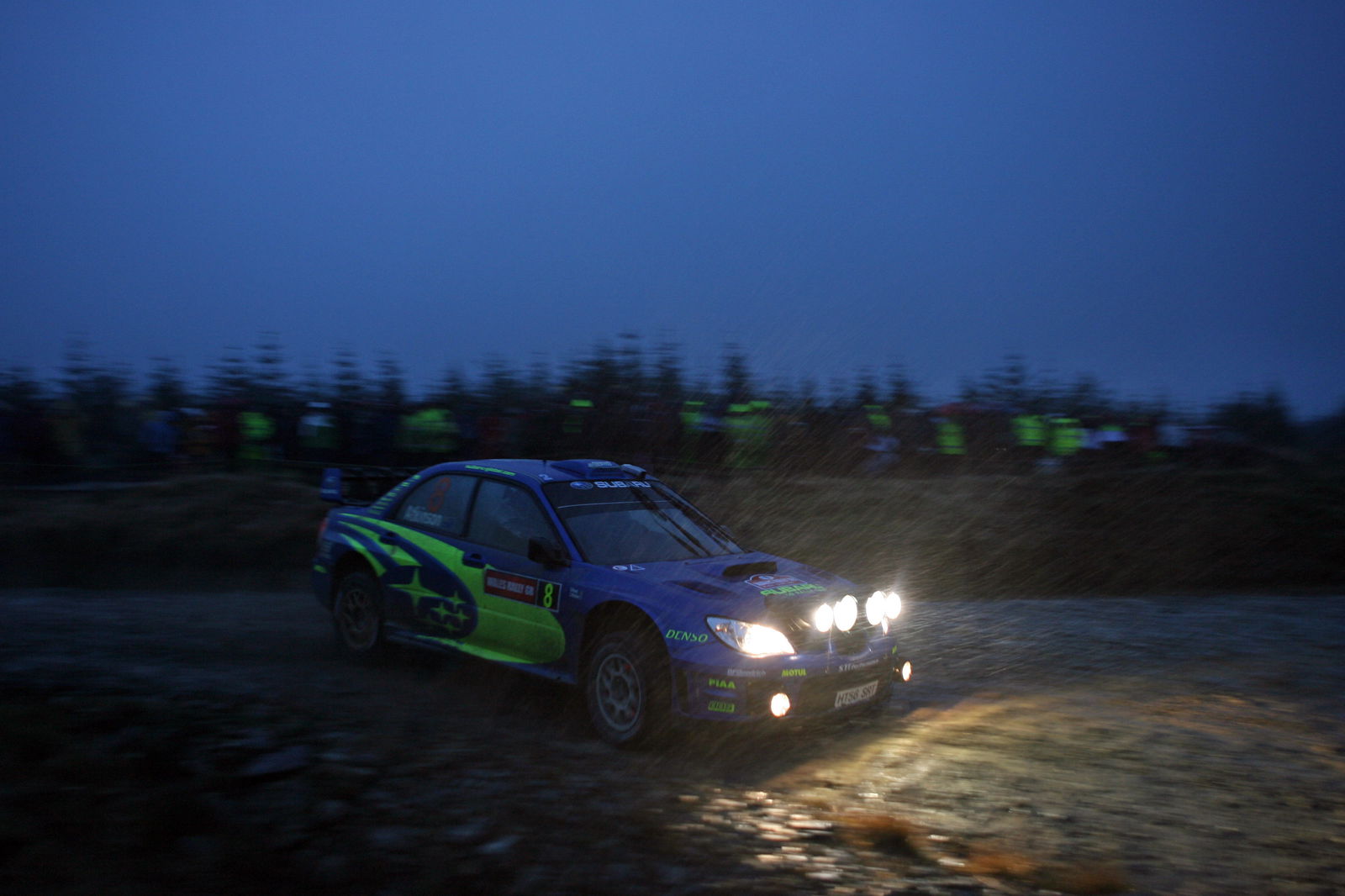 Chris Atkinson (AUS) / Stephane Prevot (BEL), Subaru WRT Impreza WRC 2007.