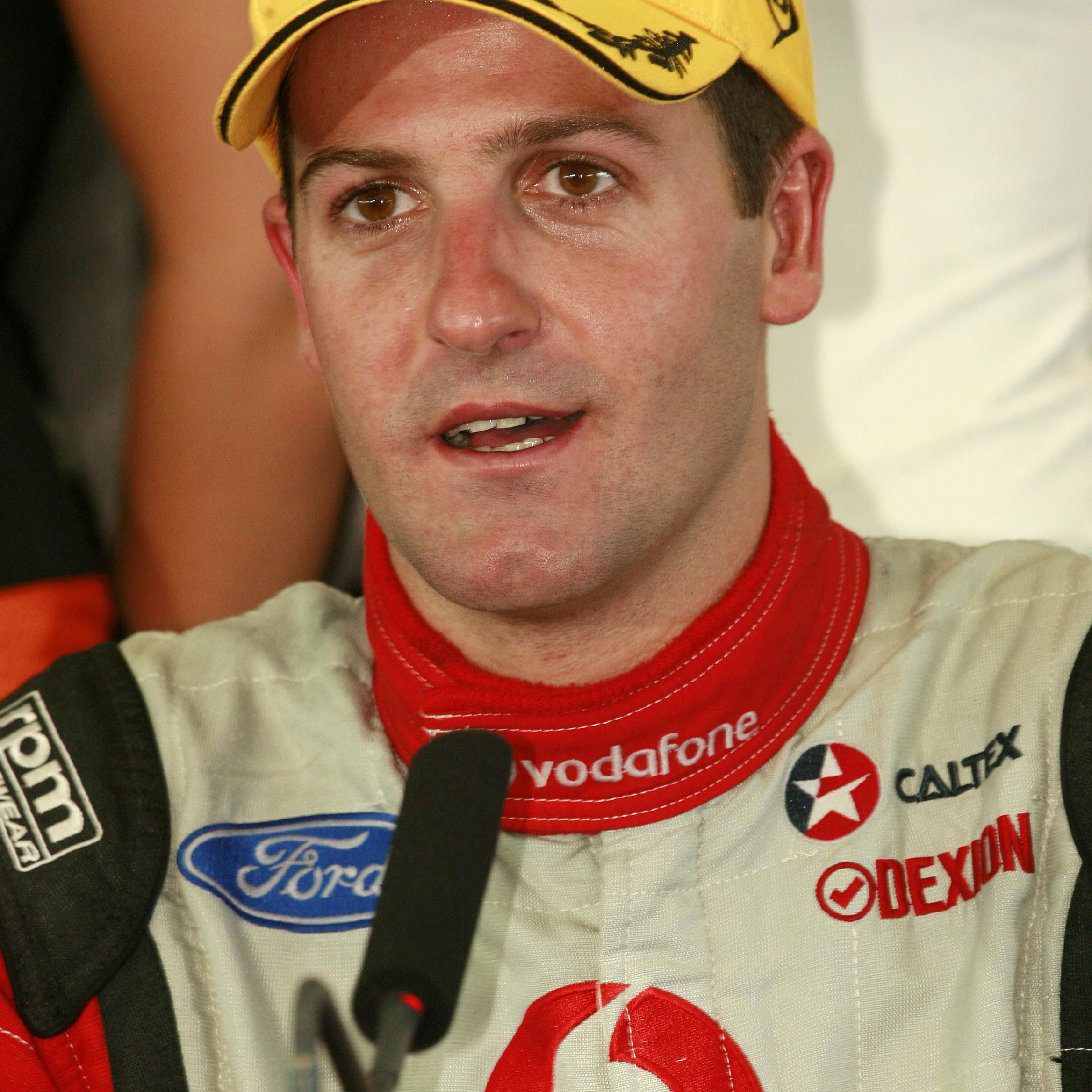 Jamie Whincup (aust) Team Vodafone 888 Ford finished second in the championship by just 2 pointsDunl