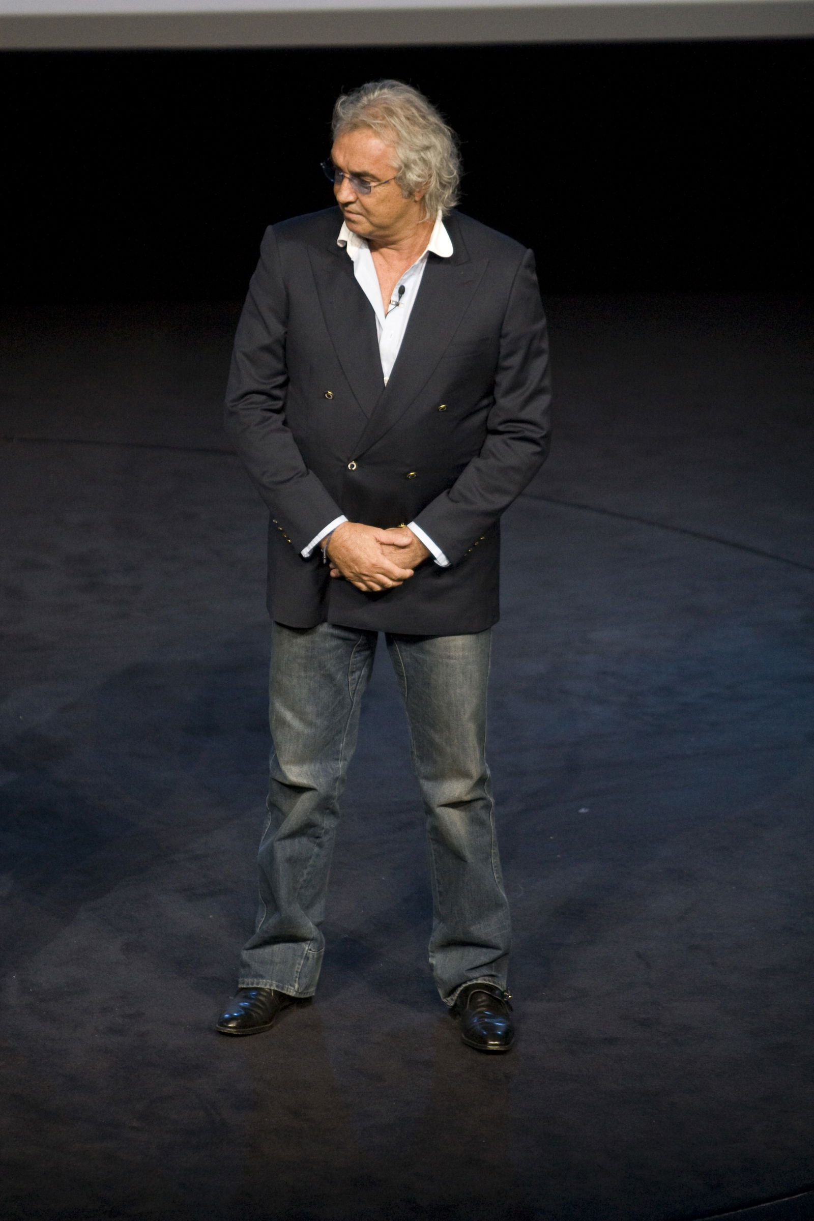Flavio Briatore (ITA), Renault R28 Launch, Paris (FRA), 31st January, 2008