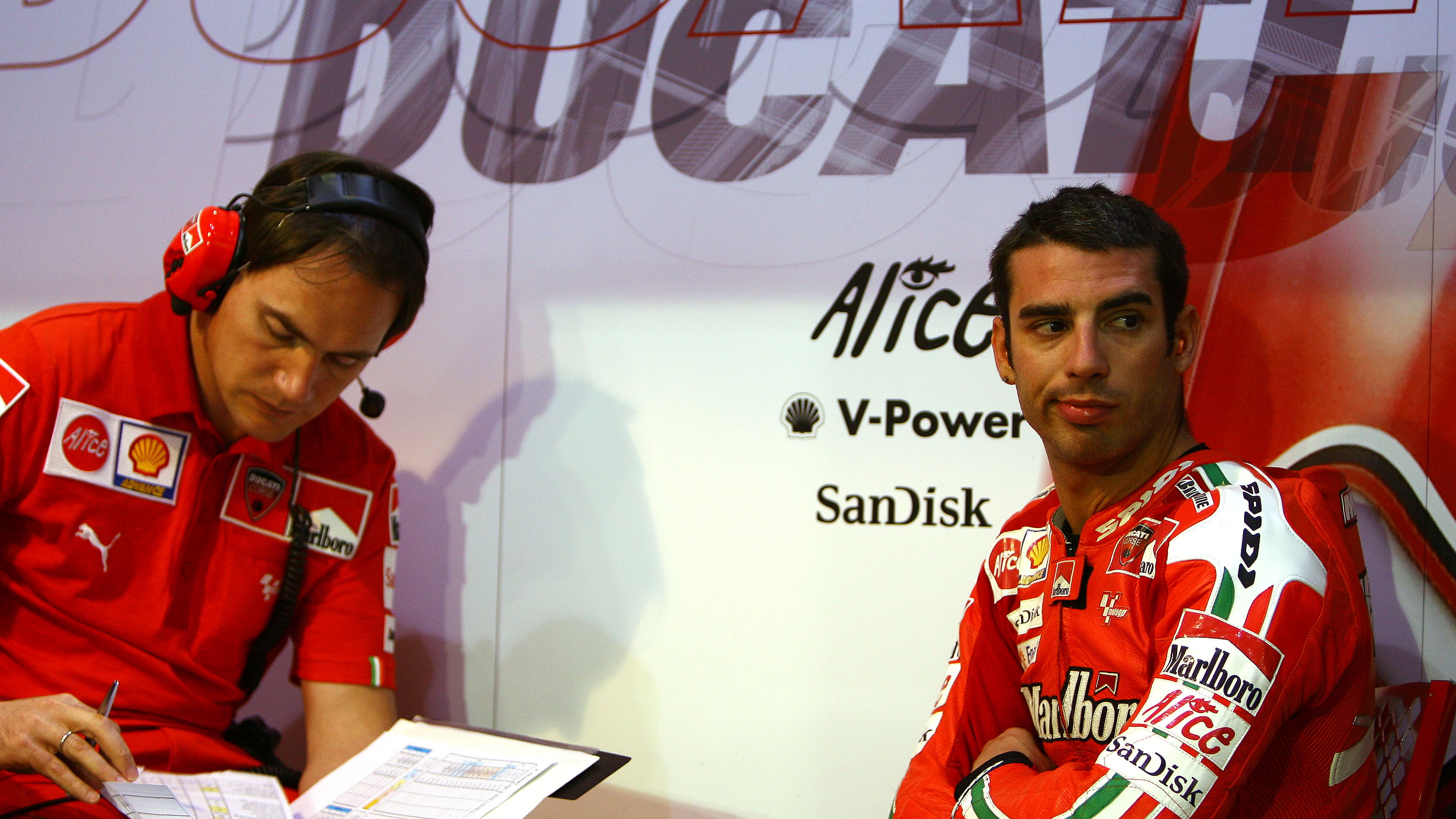 Melandri, Qatar MotoGP Test 2008