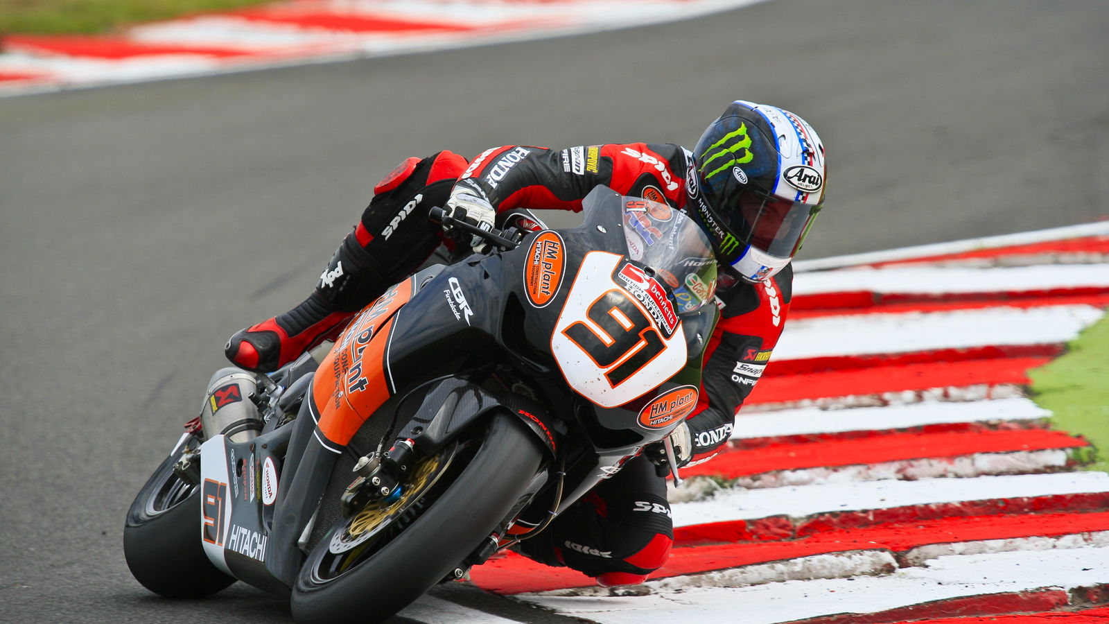 91. Leon Haslam HM Plant Honda, Honda CBR1000RR Fireblade