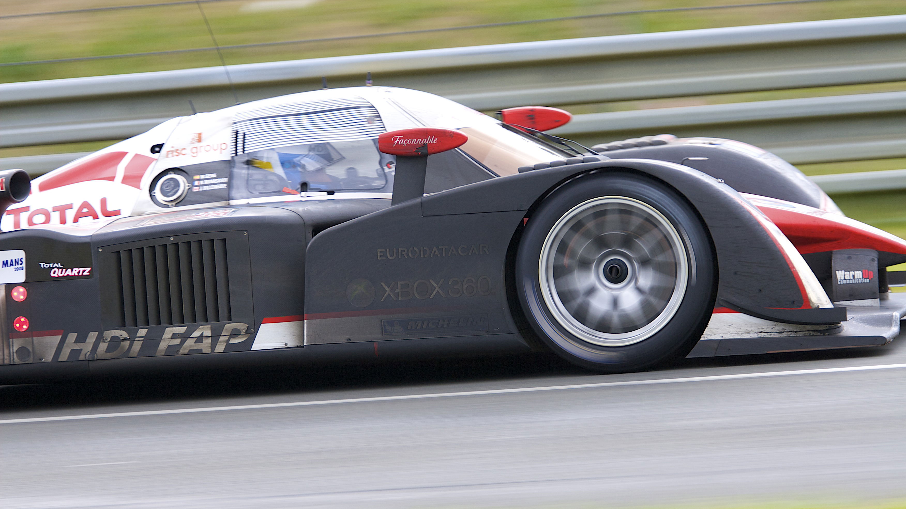 Lamy, Sarrazin, Wurz Team Peugeot Total Peugeot 908 HDi