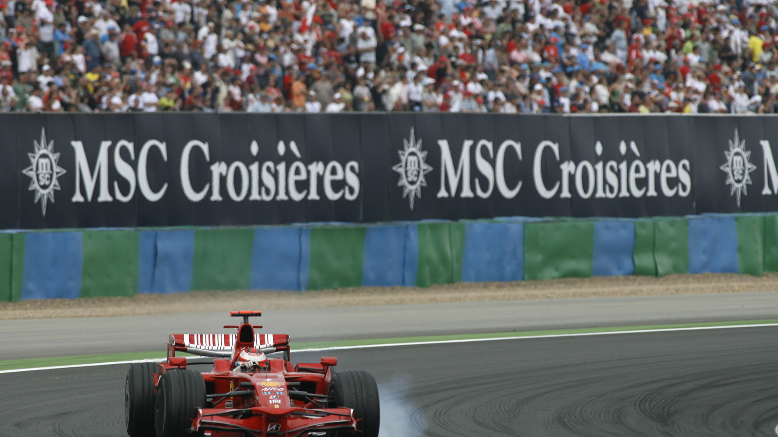 Kimi Raikkonen (FIN) Ferrari F2008, French F1 Grand Prix, Magny Cours, France, 20th-22nd, June, 2008