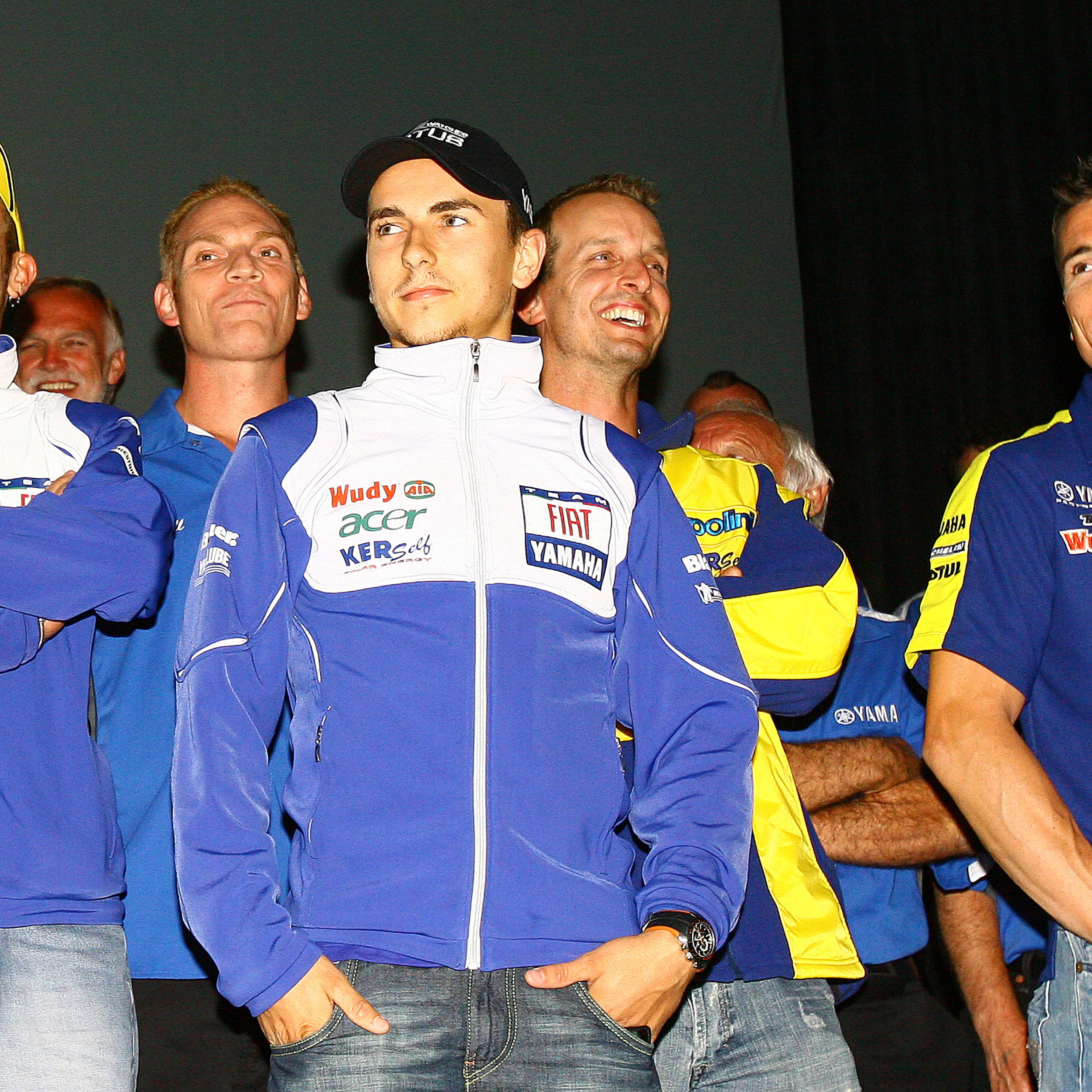 Rossi, Russell, Lorenzo, Edwards, Toseland, USA MotoGP 2008