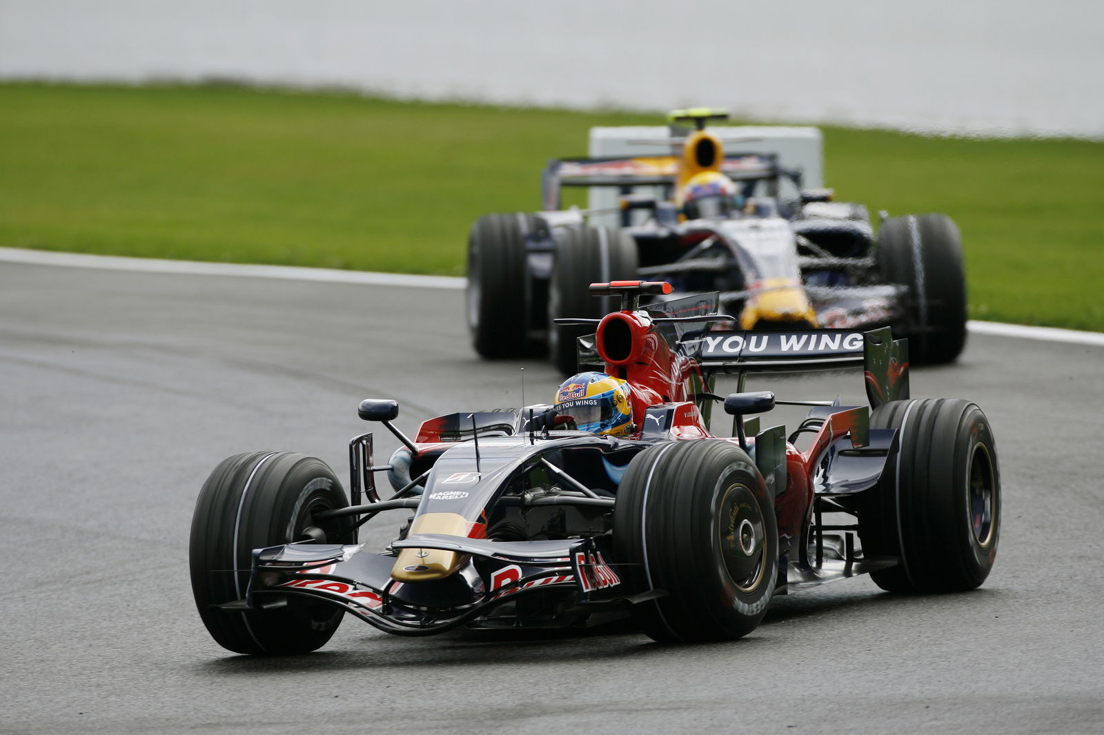 Sebastien Bourdais (FRA), Toro Rosso STRO3, Belgian F1 Grand Prix, Spa Francorchamps, 5-7th, Septemb