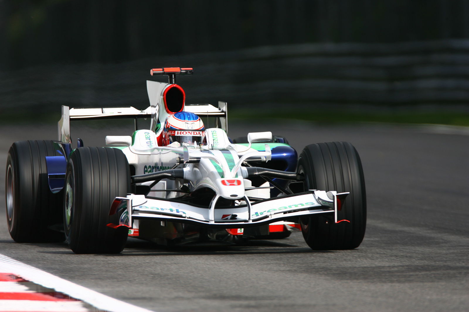 Jenson Button (GBR) Honda RA108, Italian F1 Grand Prix, Monza, 12th-14th, September, 2008