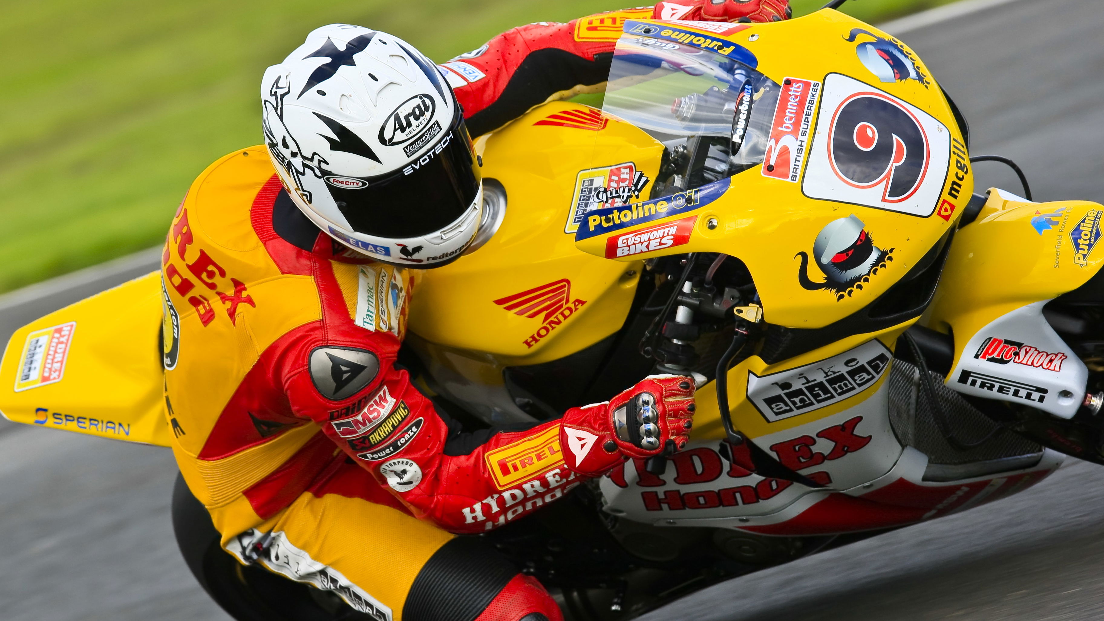 9. Guy Martin Hydrex-Bike Animal Honda, Honda CBR1000RR Fireblade