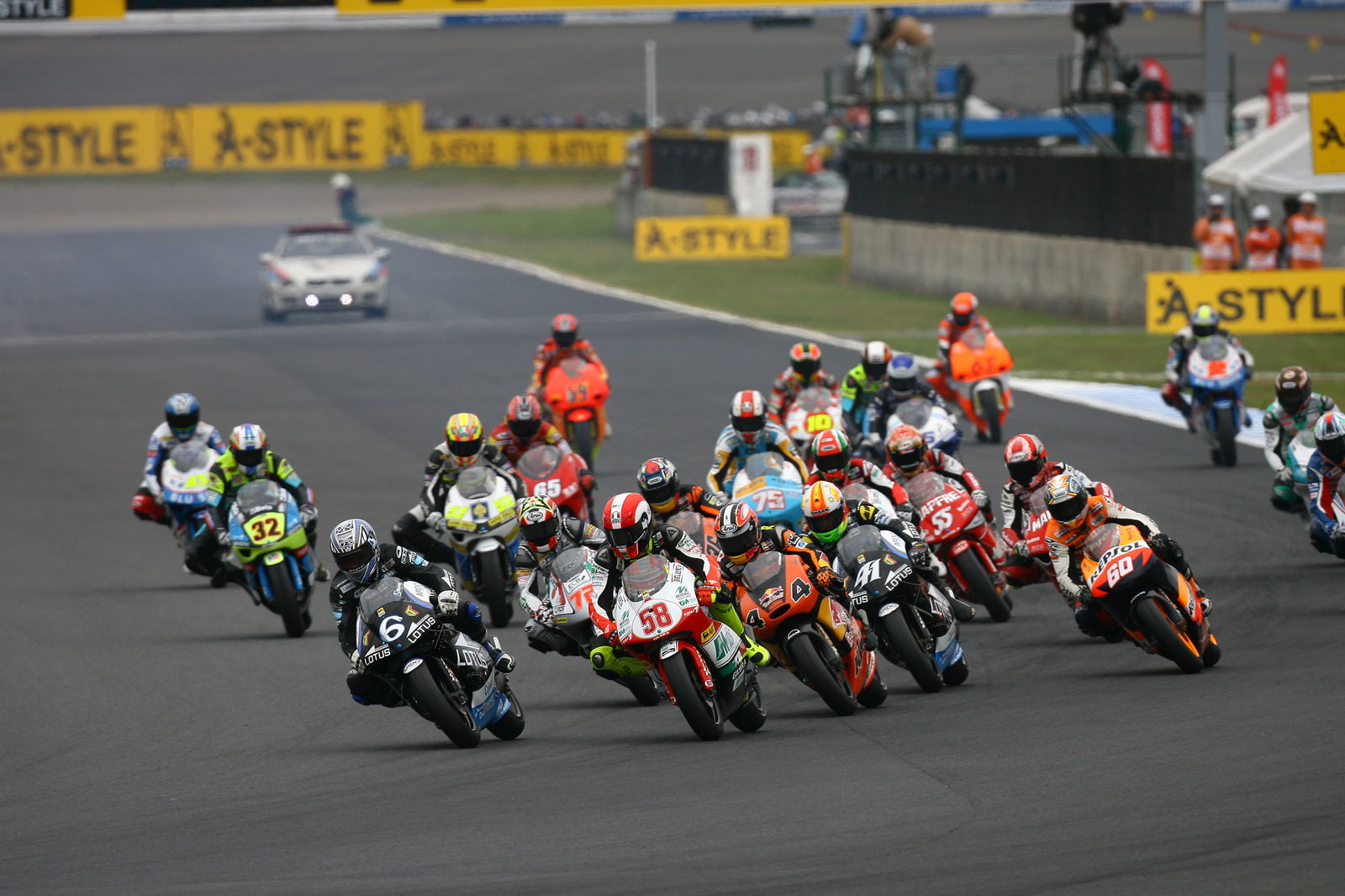 Start, Japanese 250GP 2008