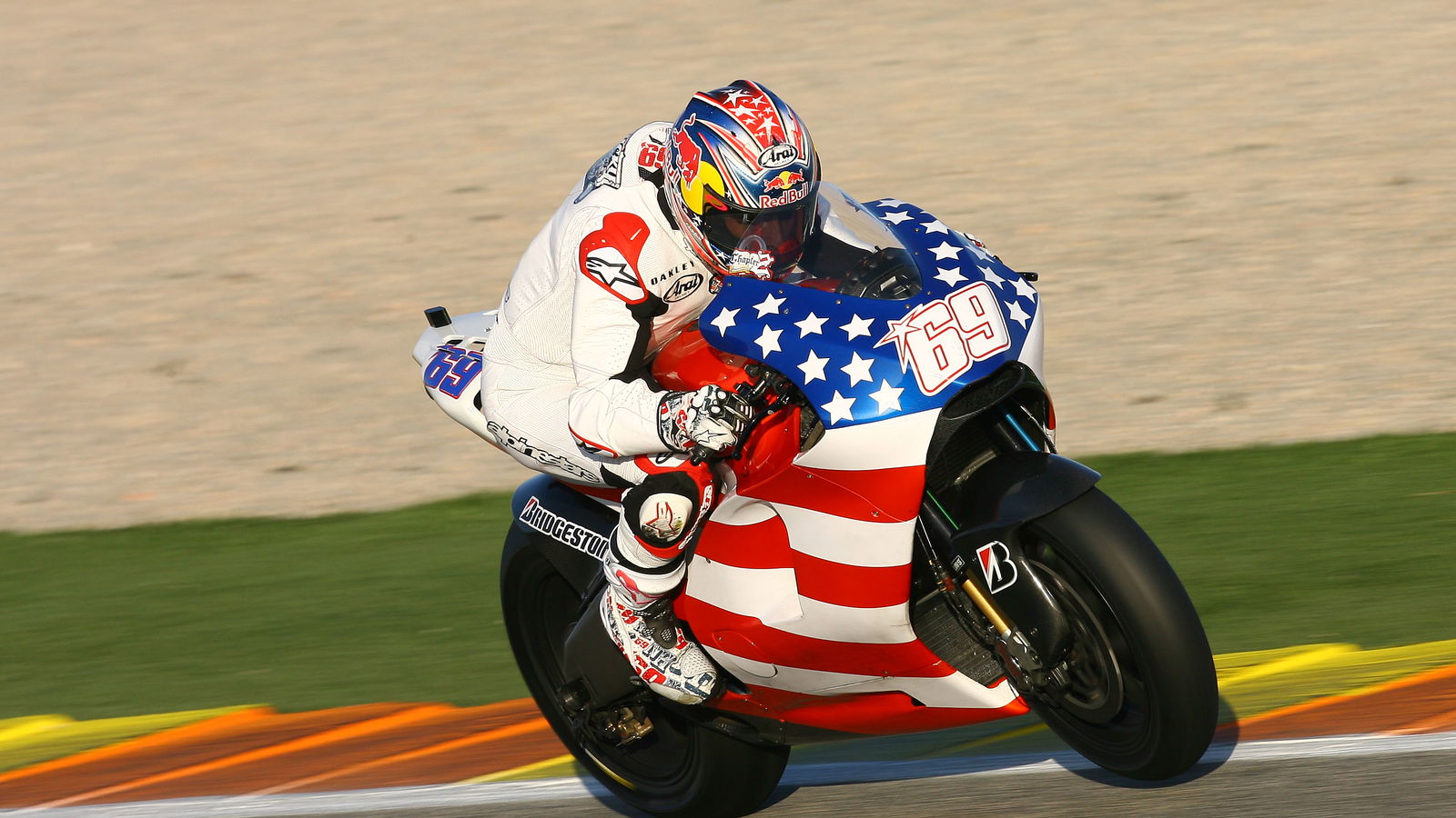 Hayden, Valencia MotoGP Tests 2008