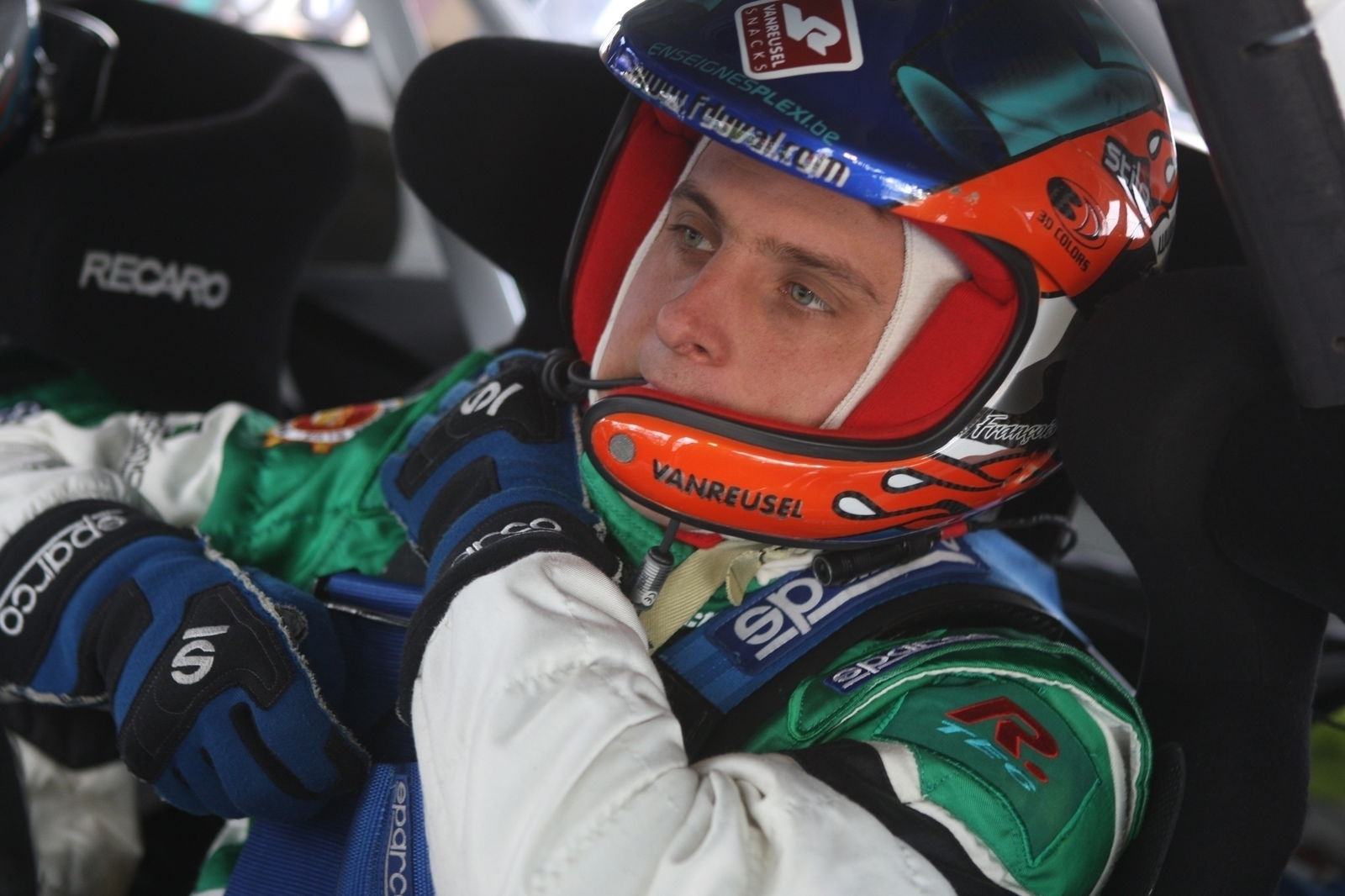 Francois Duval (B) Ford Focus RS WRC 07
